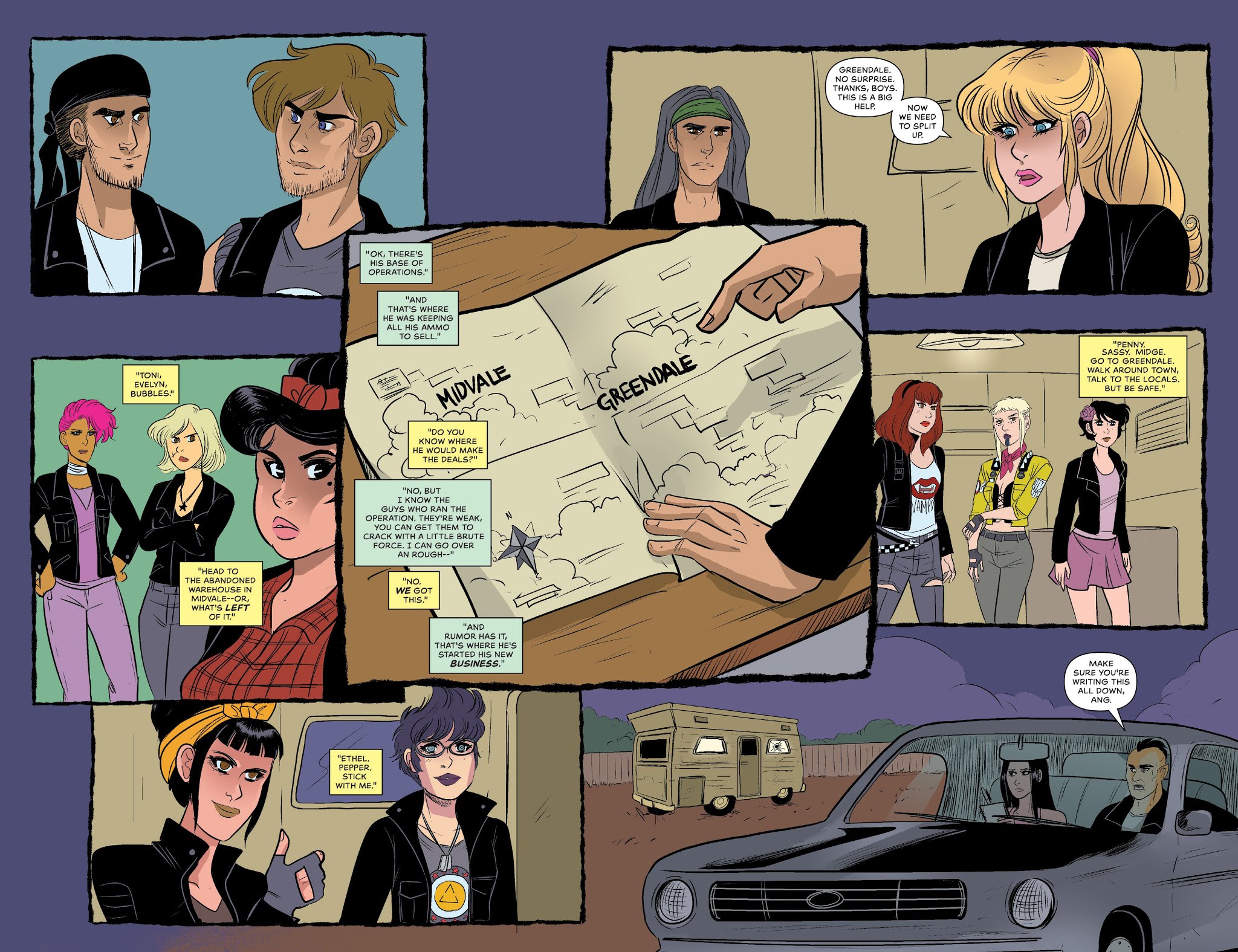 Read online Betty & Veronica: Vixens comic -  Issue #9 - 10