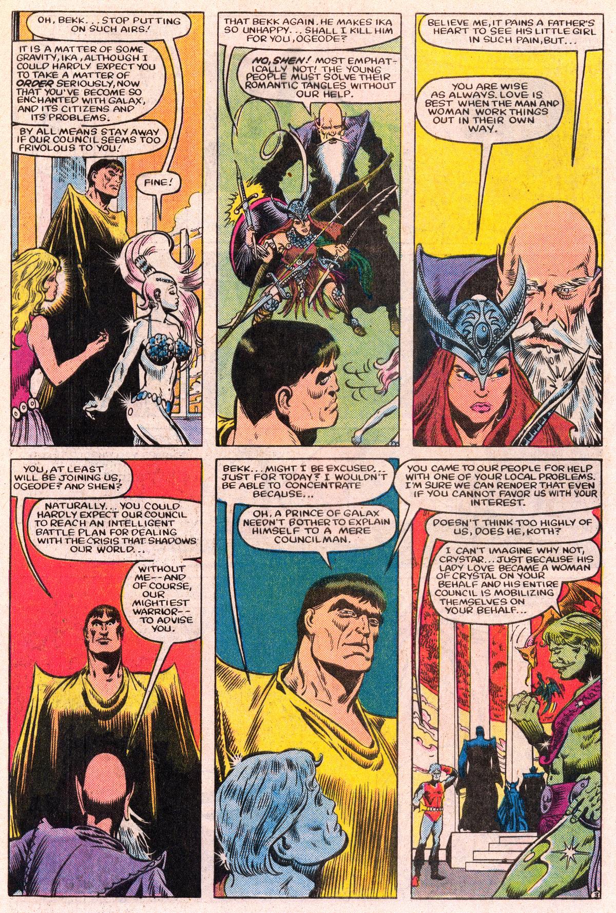 Read online The Saga of Crystar, Crystal Warrior comic -  Issue #8 - 4