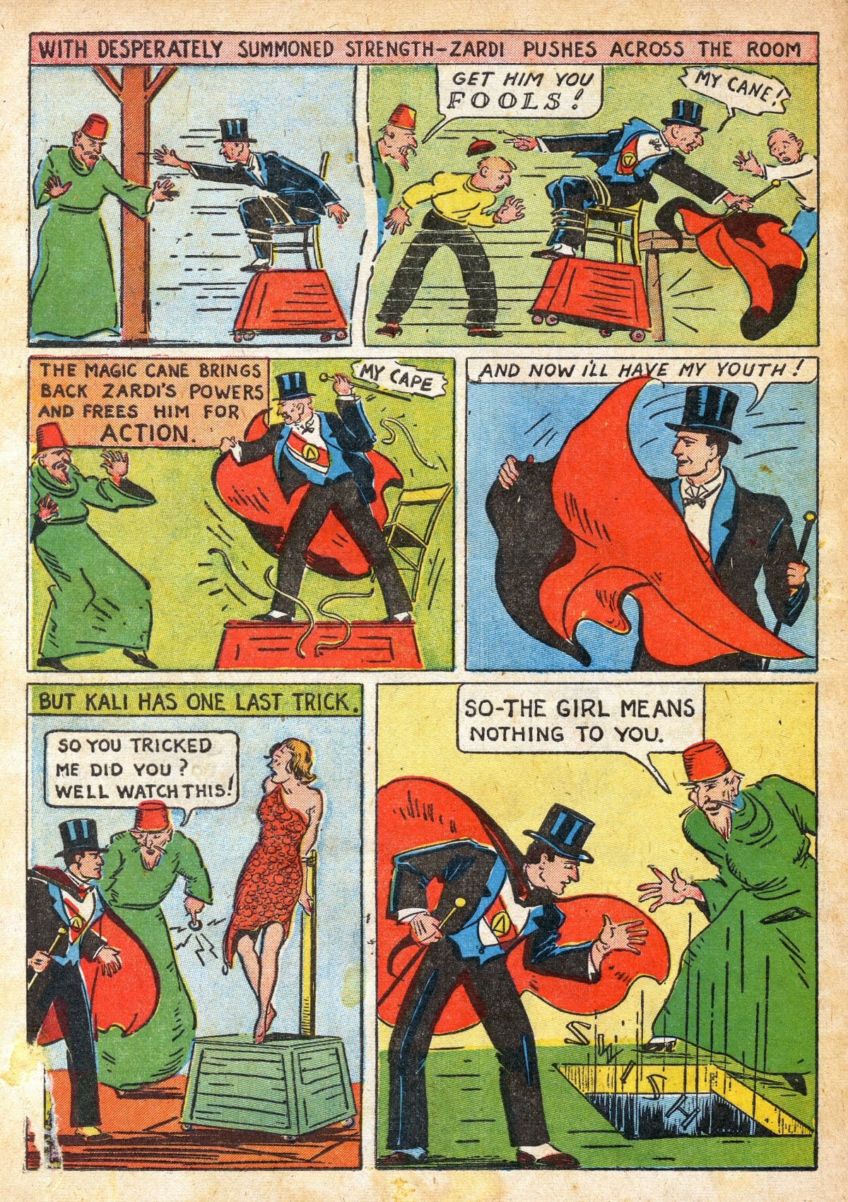 Read online Amazing Man Comics comic -  Issue #16 - 64