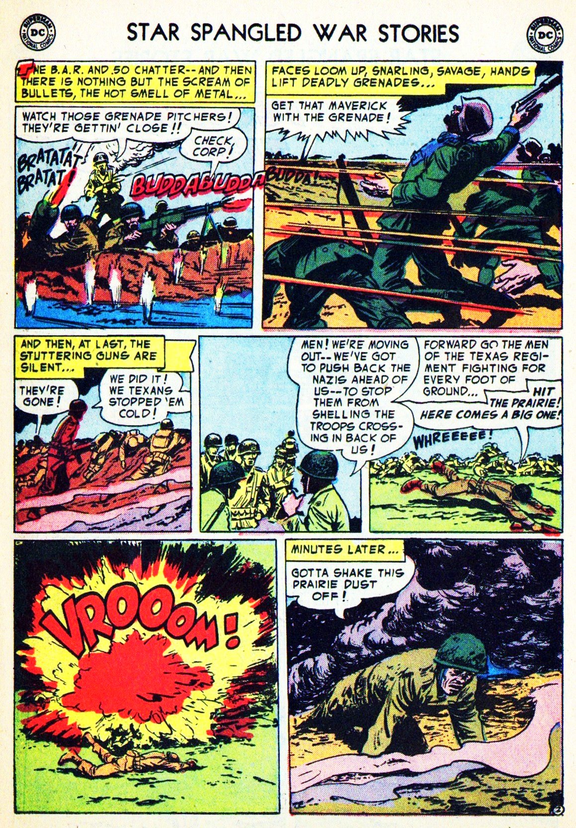 Read online Star Spangled War Stories (1952) comic -  Issue #21 - 22