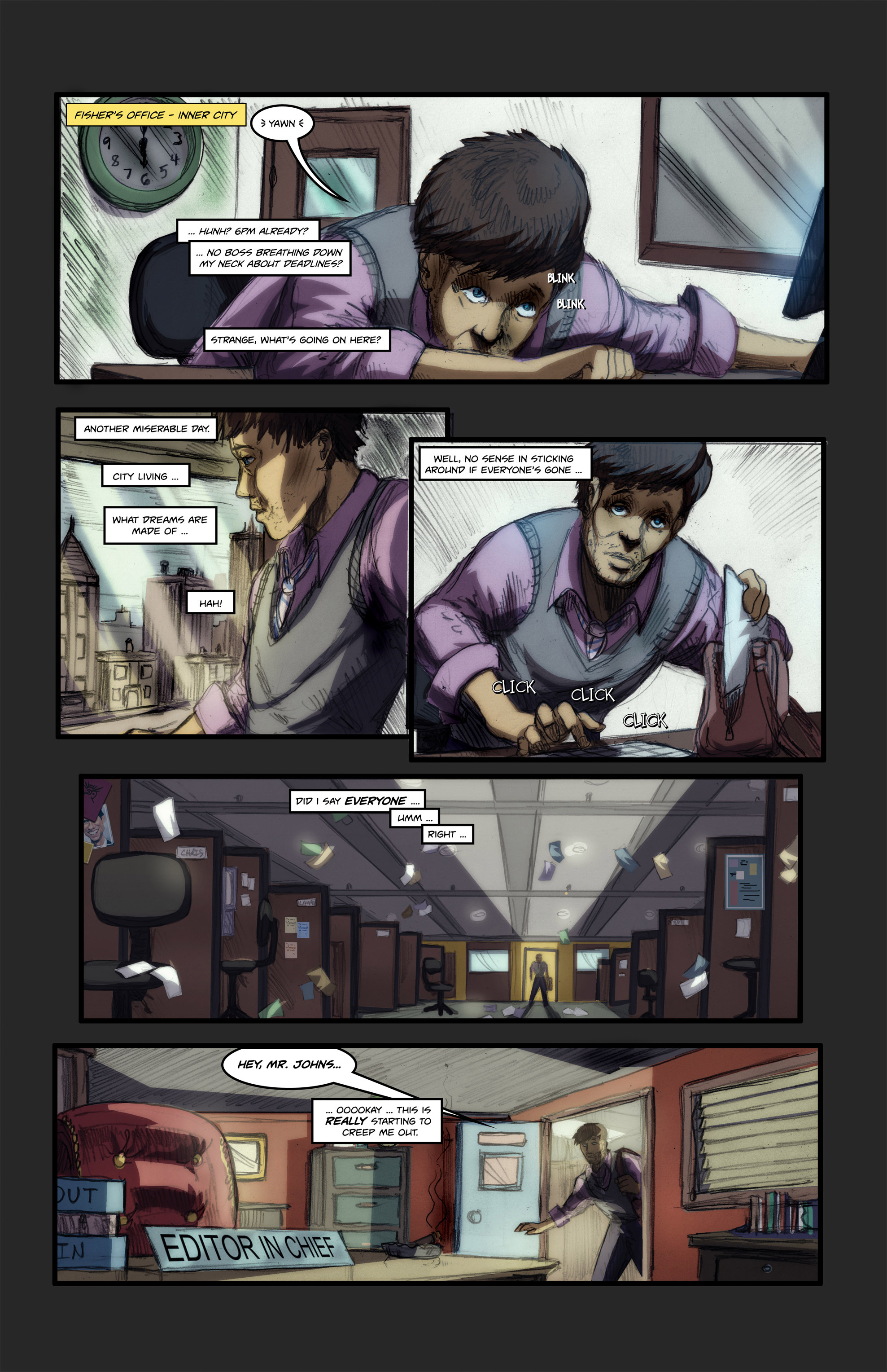 Read online Only Human comic -  Issue #1 - 17