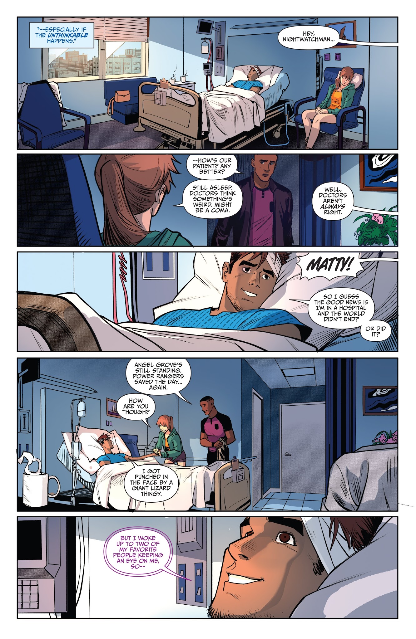 Read online Saban's Go Go Power Rangers comic -  Issue #4 - 23