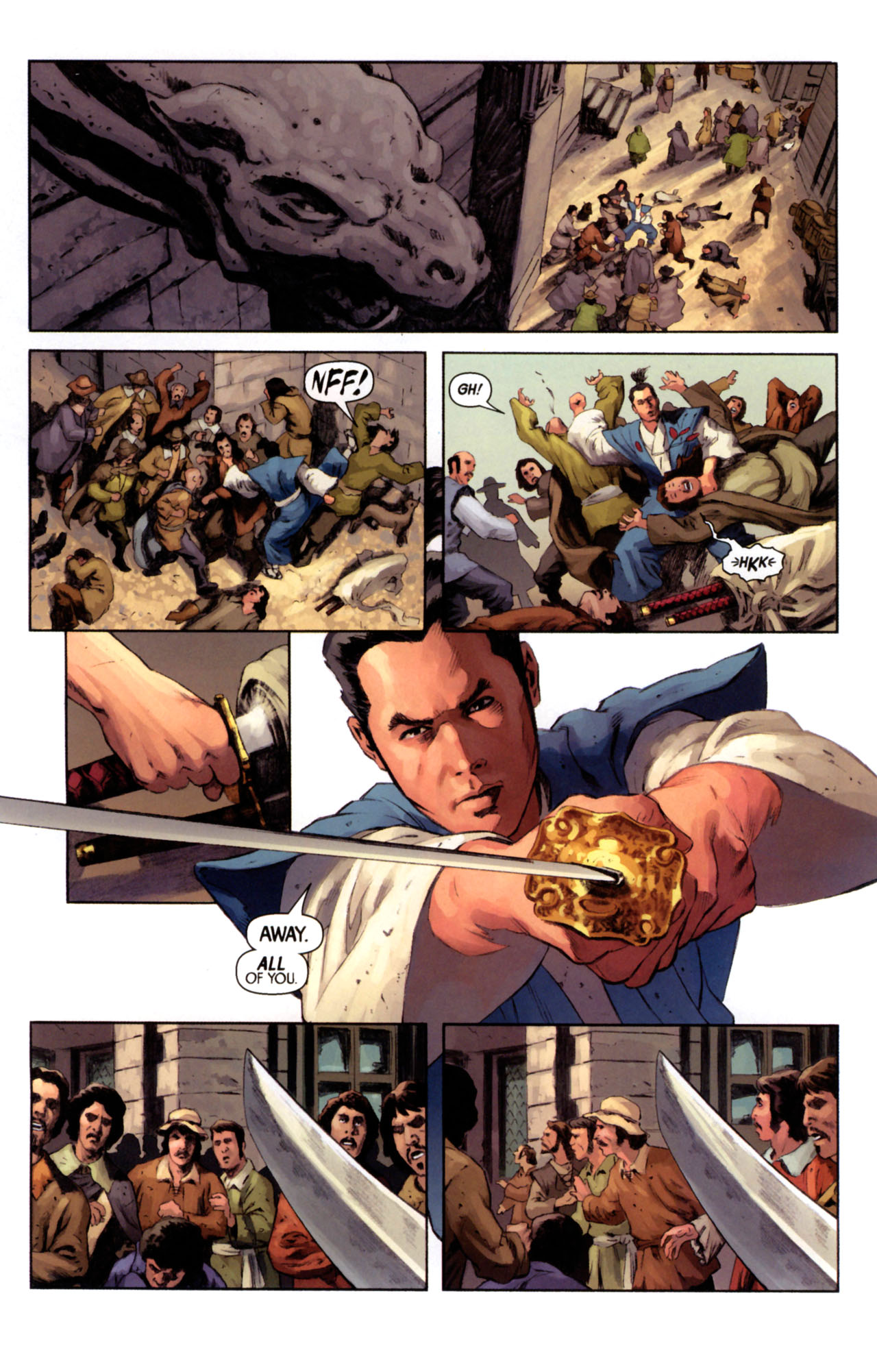 Read online Samurai: Heaven and Earth comic -  Issue #3 - 8