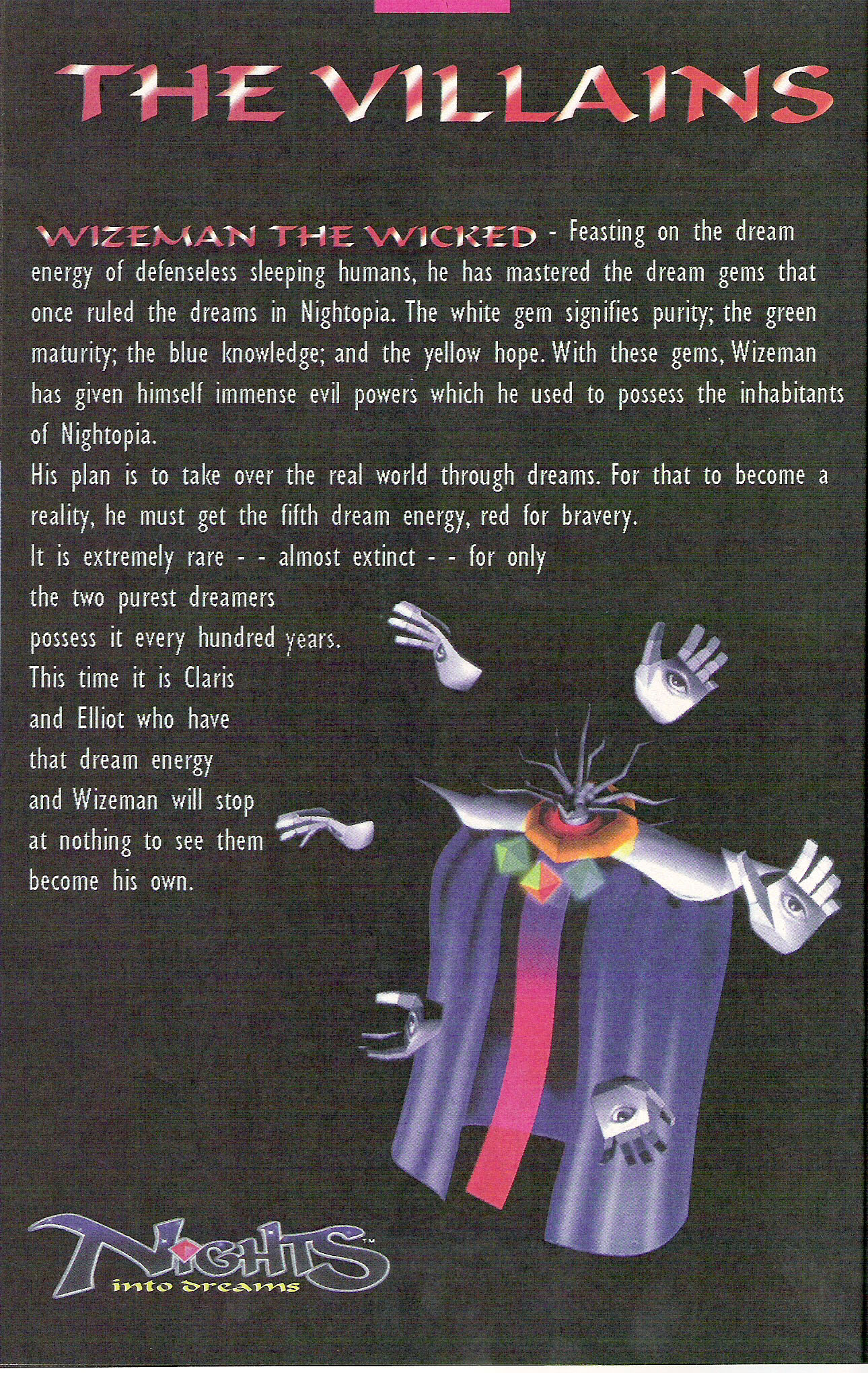 Read online NiGHTS into Dreams... comic -  Issue #2 - 25