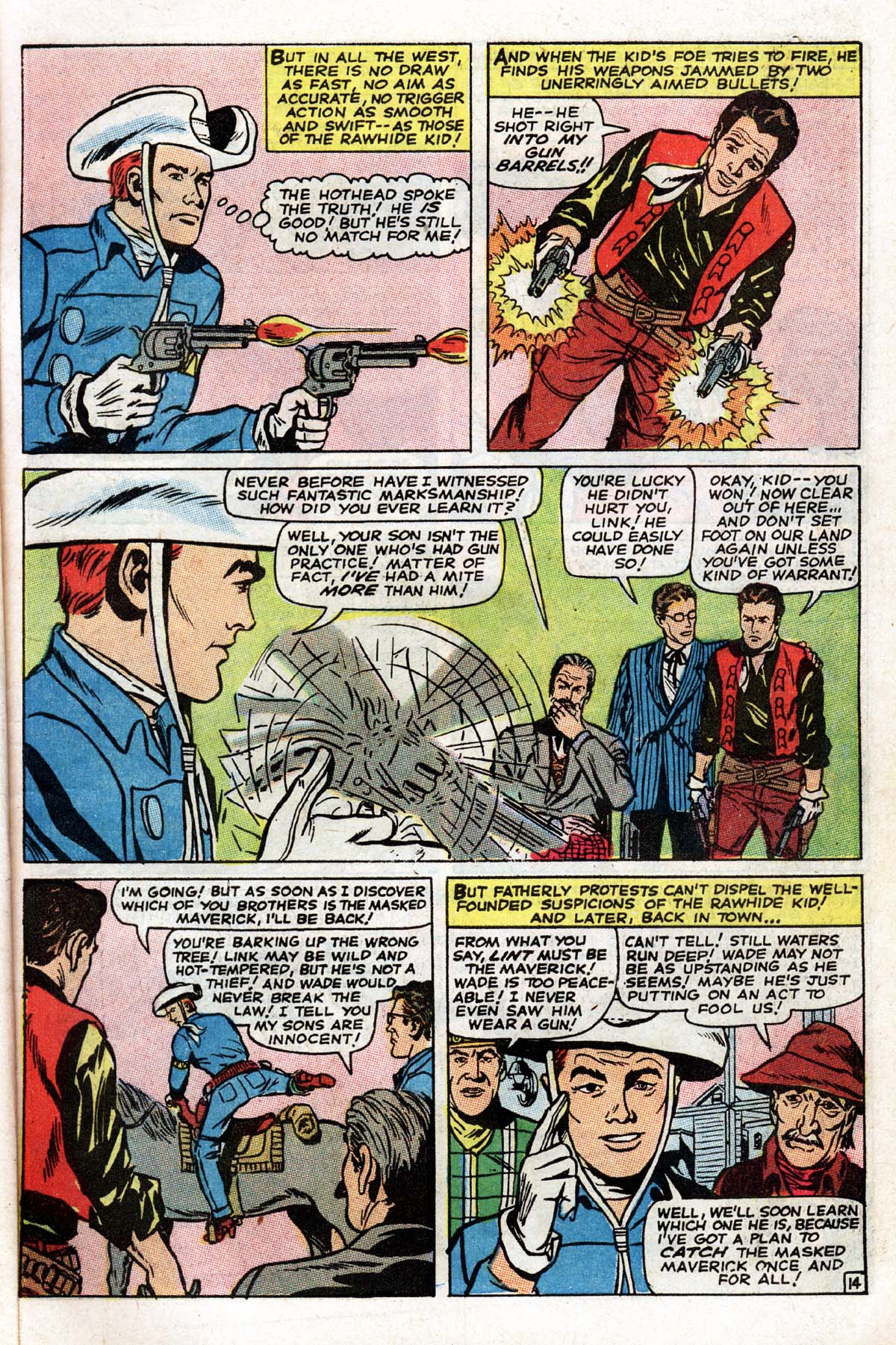 Read online The Mighty Marvel Western comic -  Issue #5 - 19