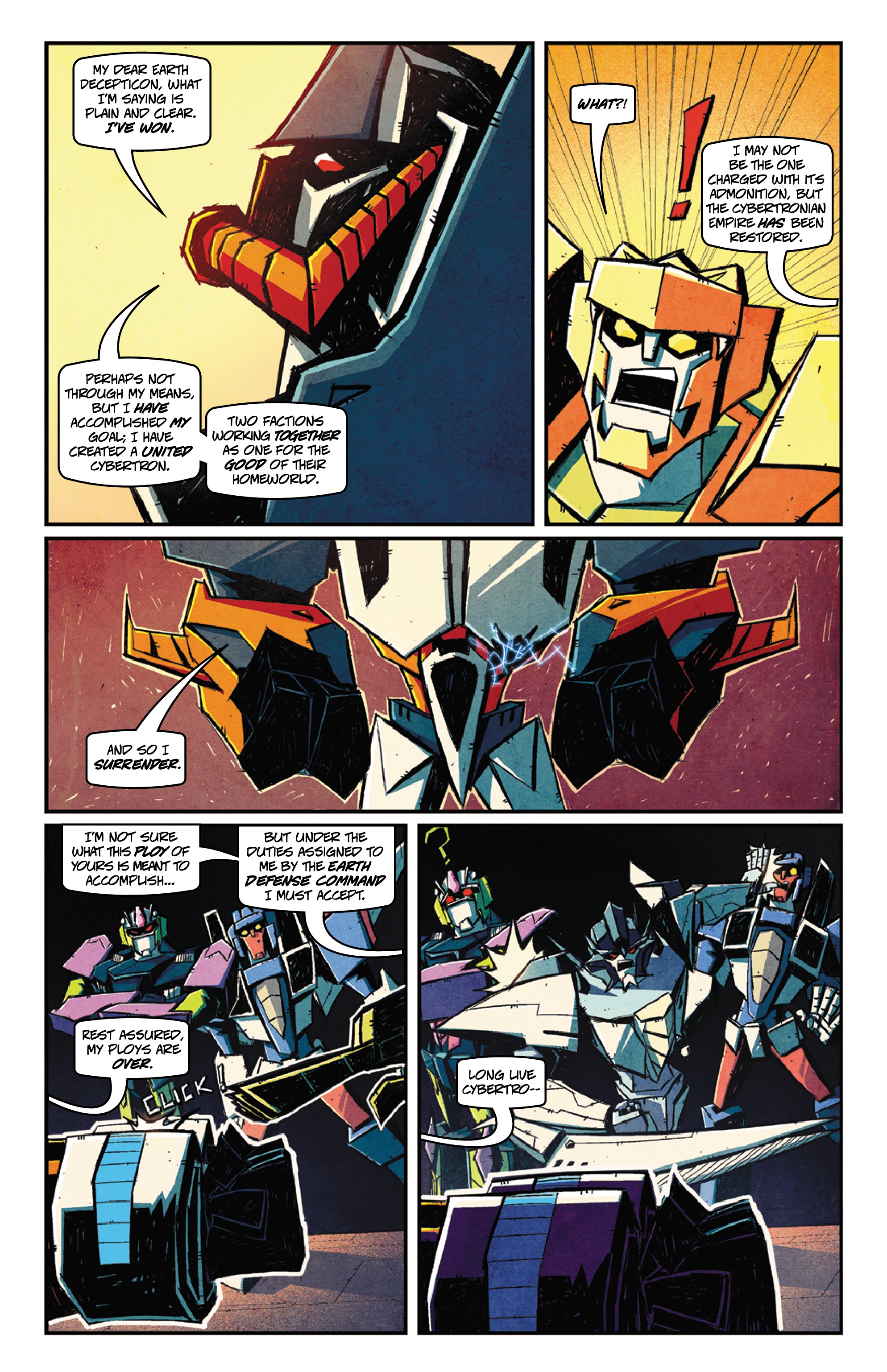 Read online Transformers: Timelines comic -  Issue #9 - 22