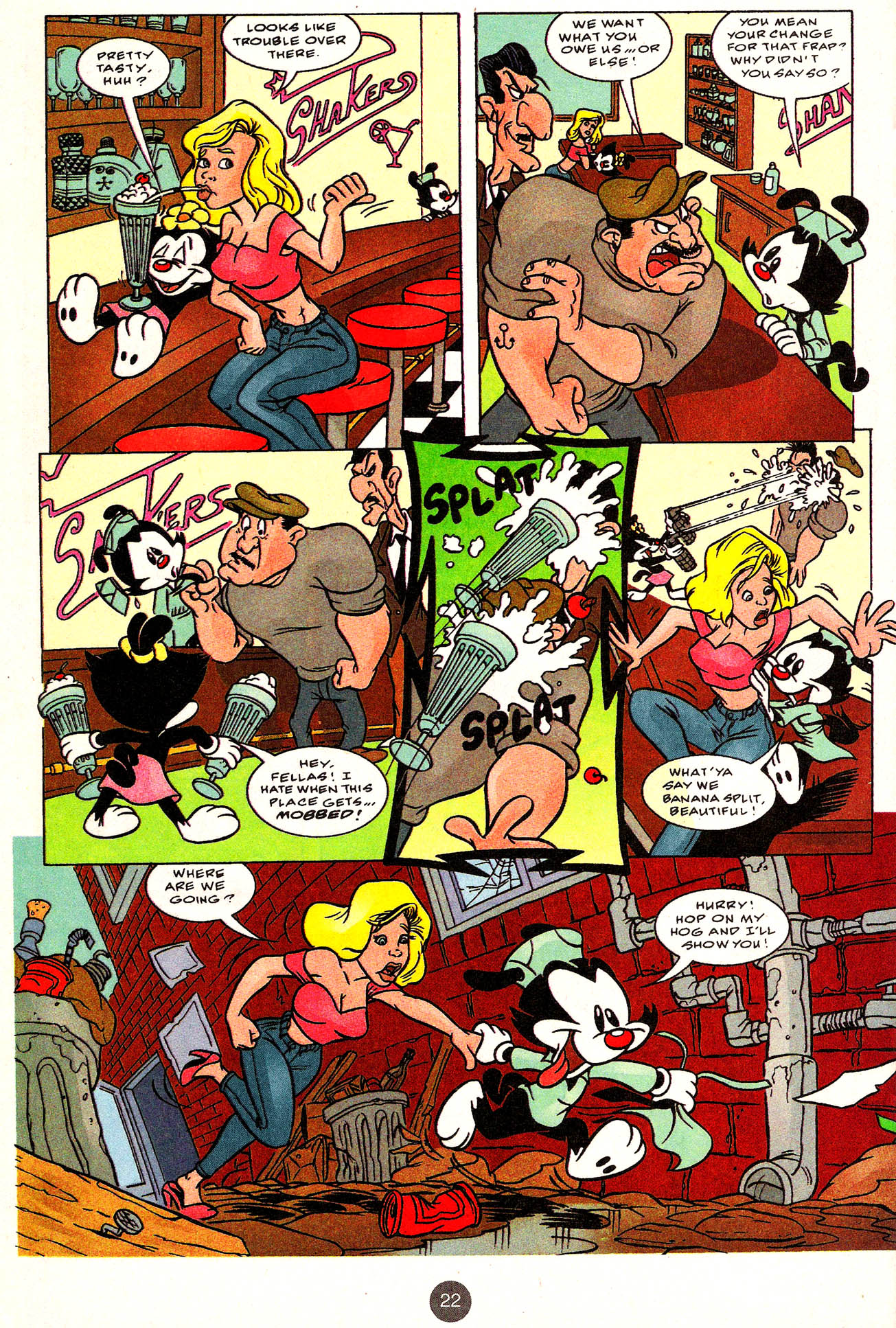 Read online Animaniacs comic -  Issue #27 - 23