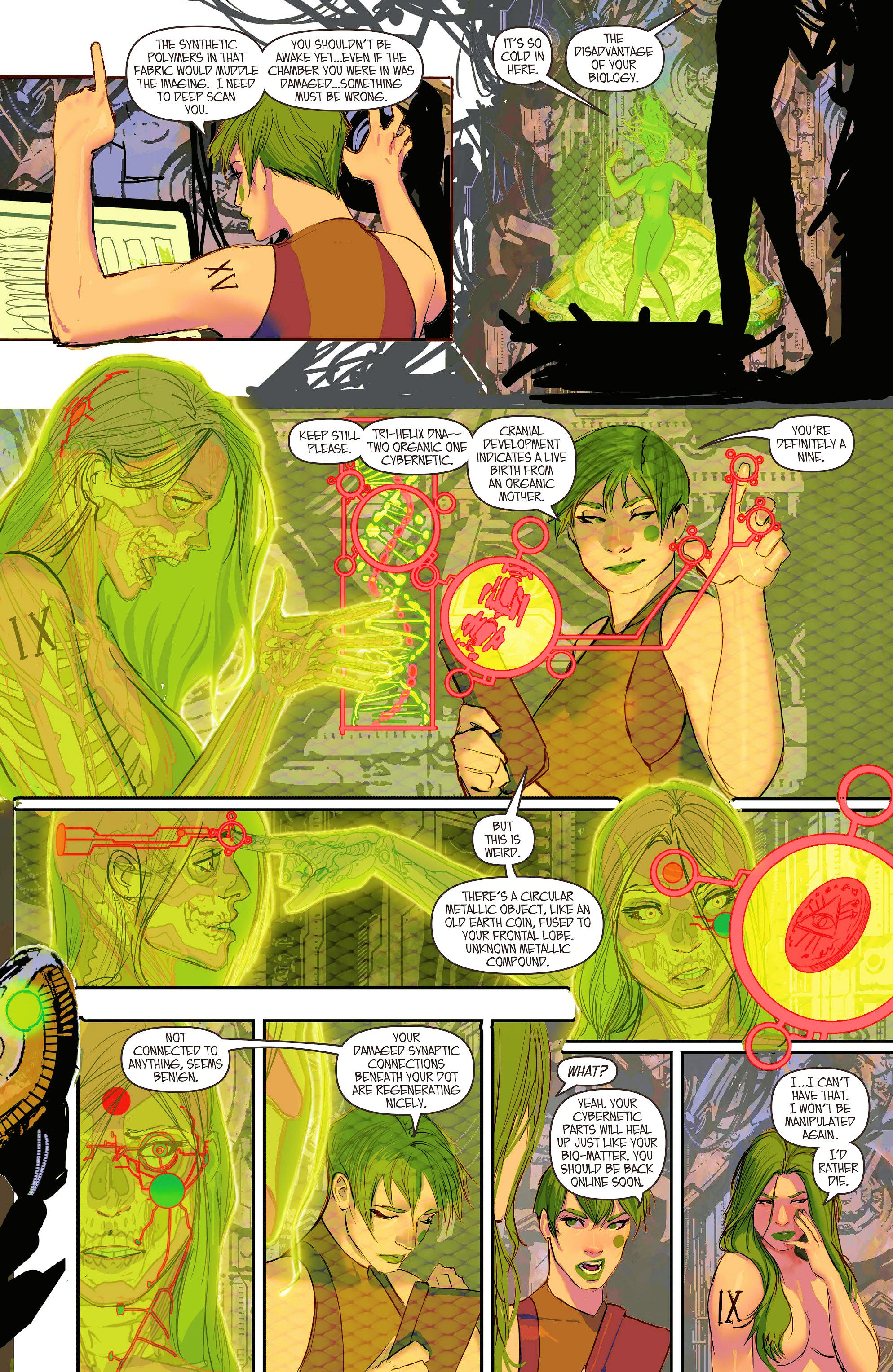 Read online Aphrodite IX (2013) comic -  Issue #7 - 9