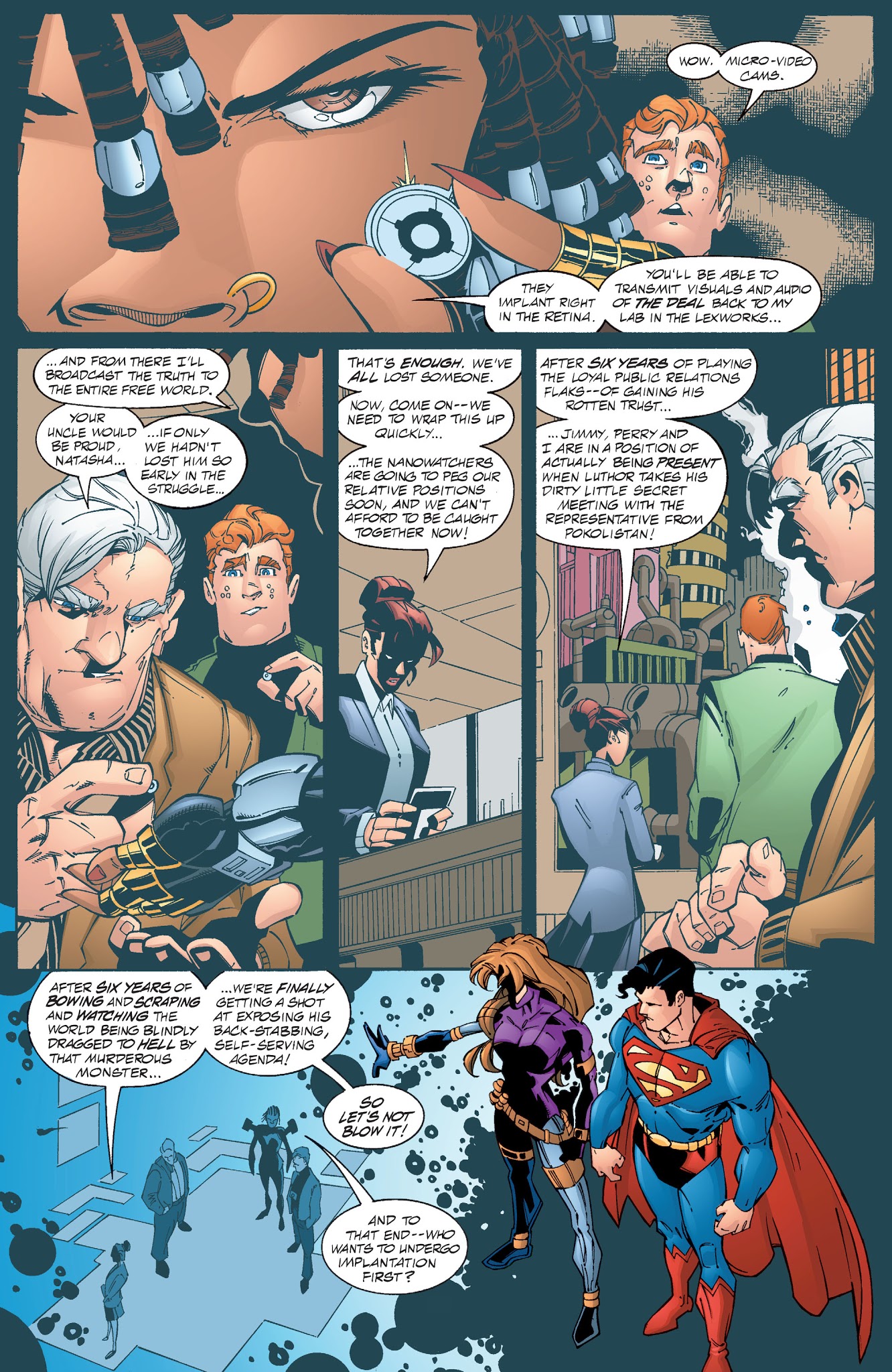 Read online Superman: President Luthor comic -  Issue # TPB - 149