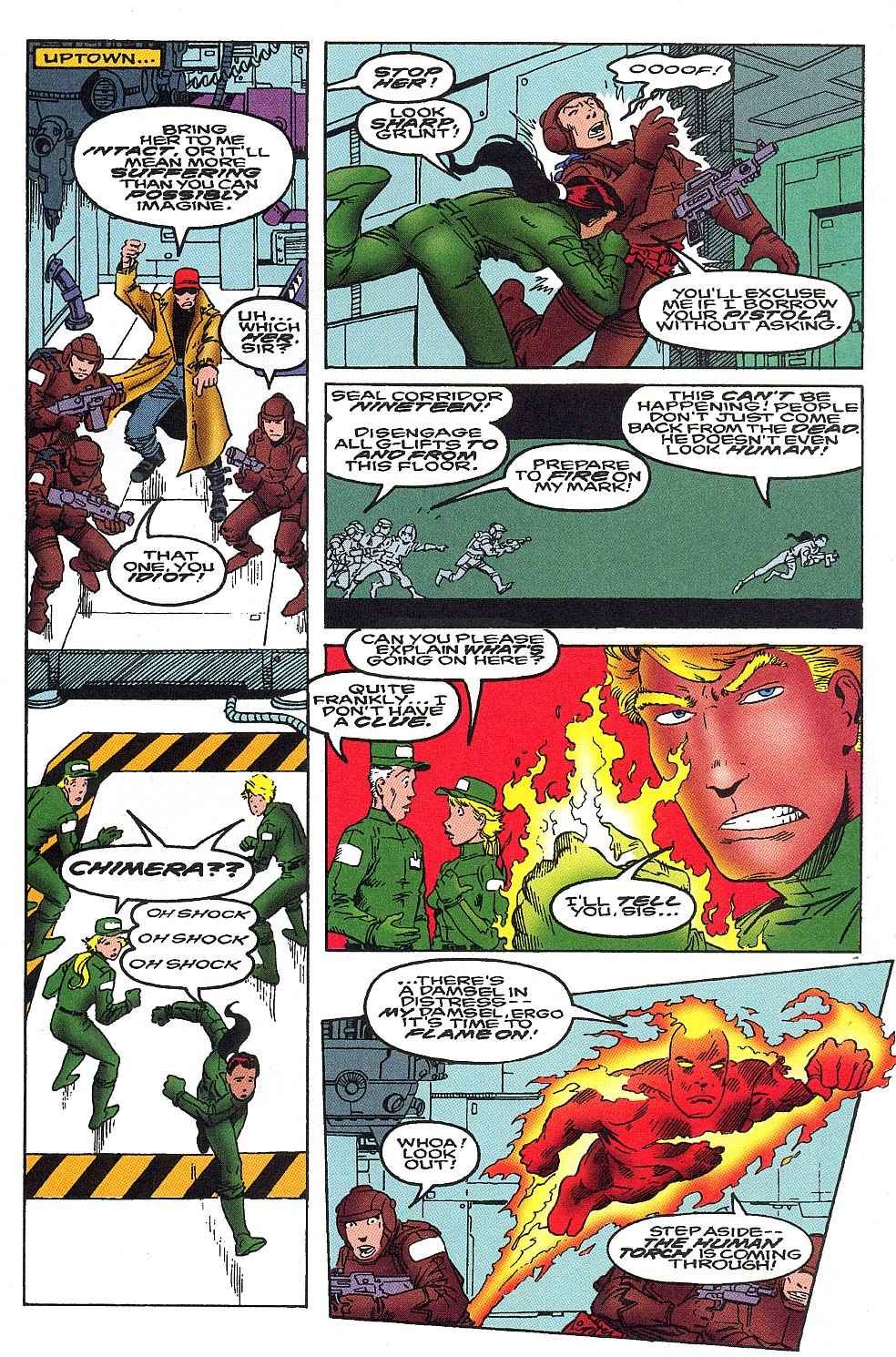 Read online Fantastic Four 2099 comic -  Issue #5 - 9