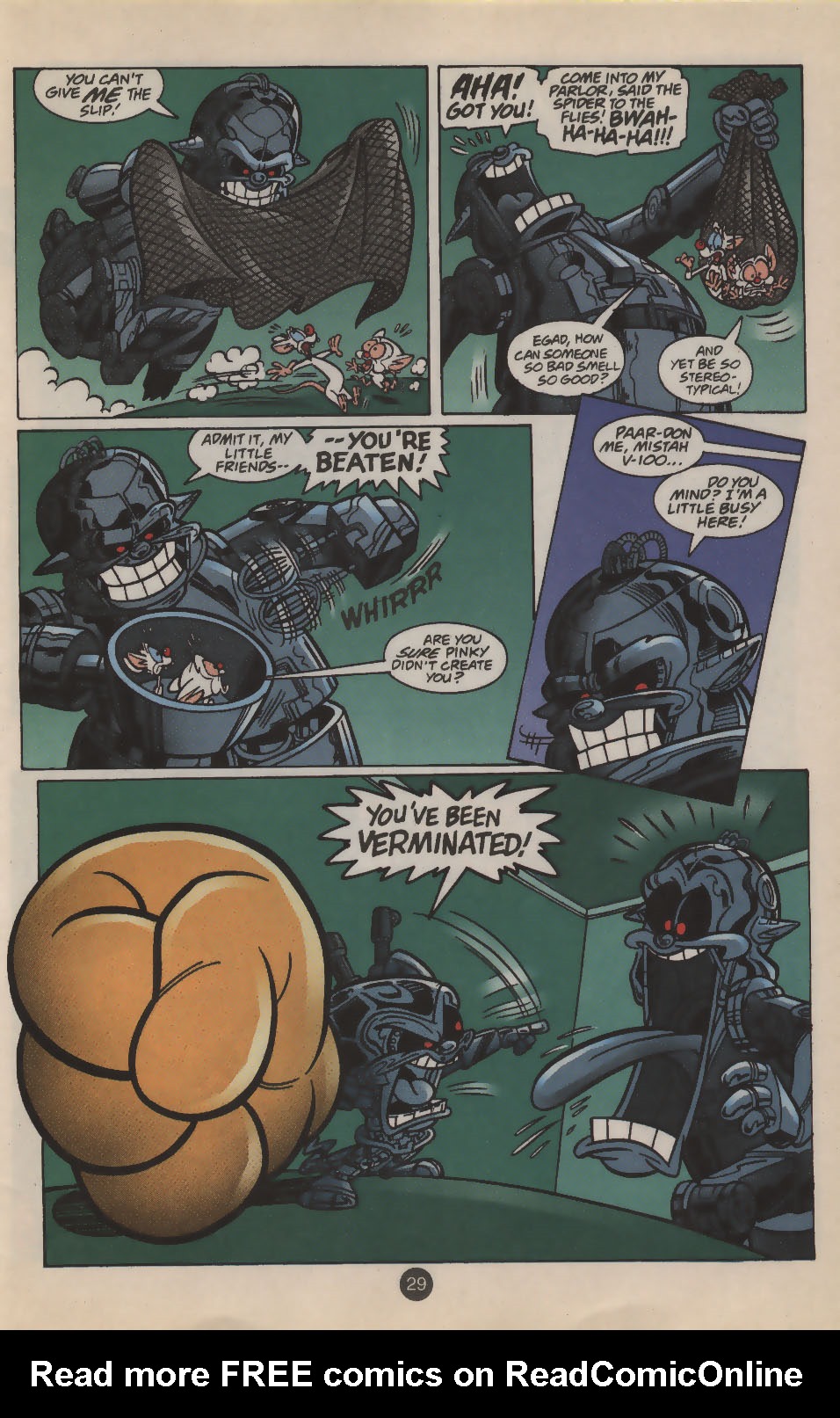 Read online Pinky and The Brain comic -  Issue #16 - 22