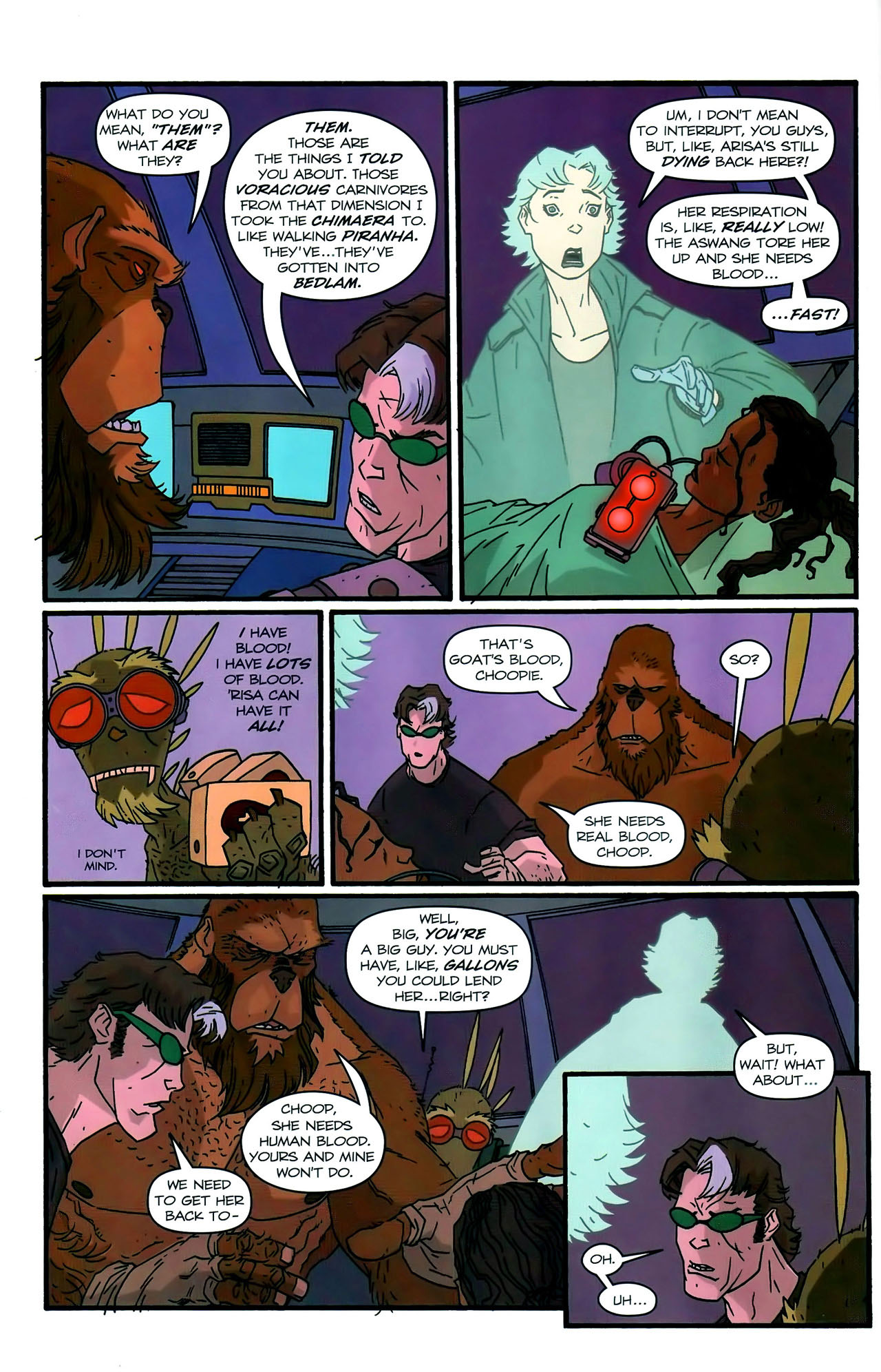 Read online The Perhapanauts: Second Chances comic -  Issue #1 - 4