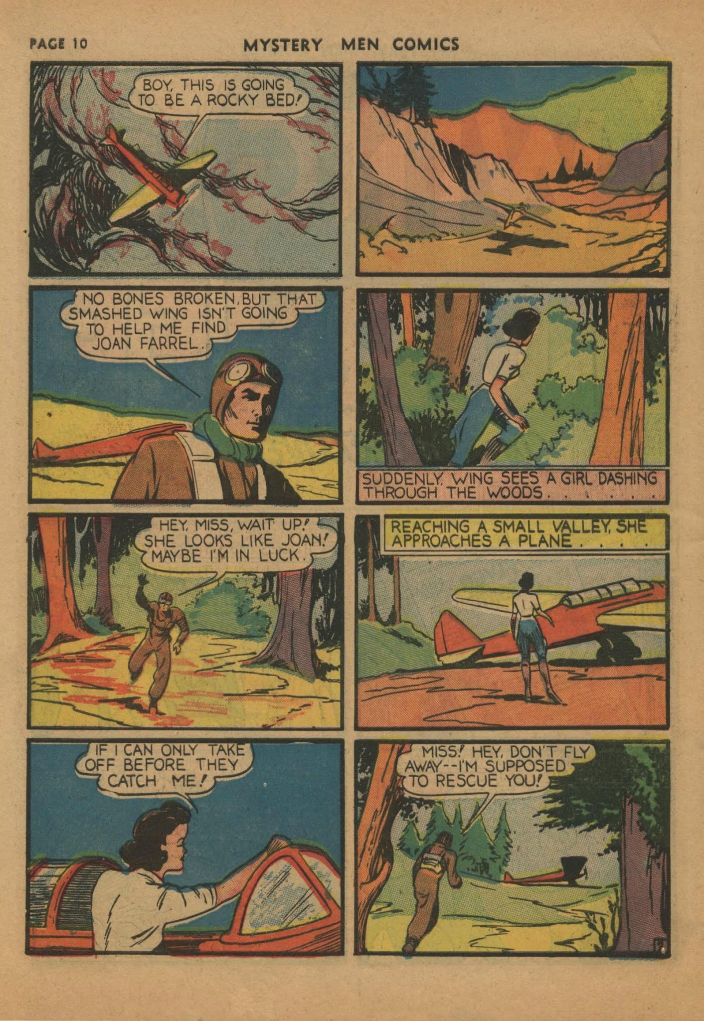 Read online Mystery Men Comics comic -  Issue #9 - 12