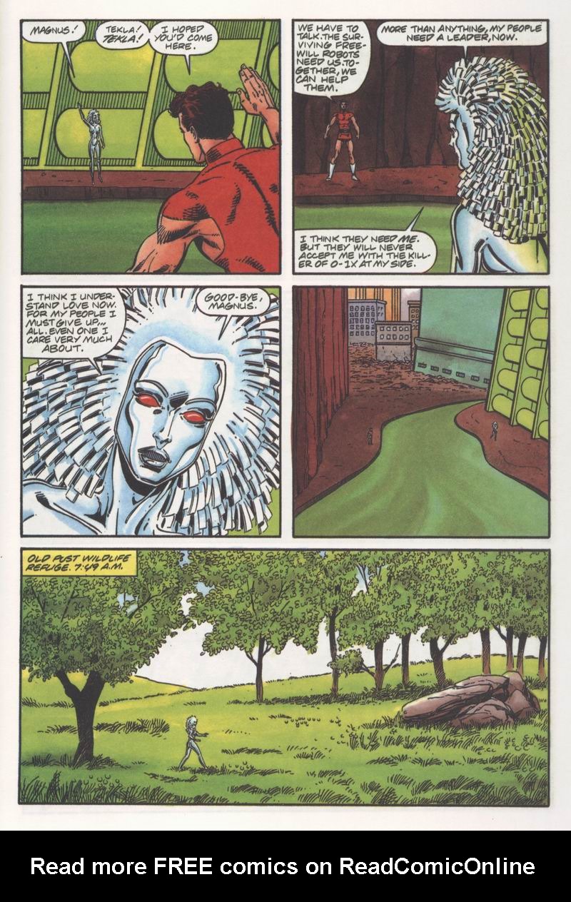 Read online Magnus Robot Fighter (1991) comic -  Issue #4 - 27
