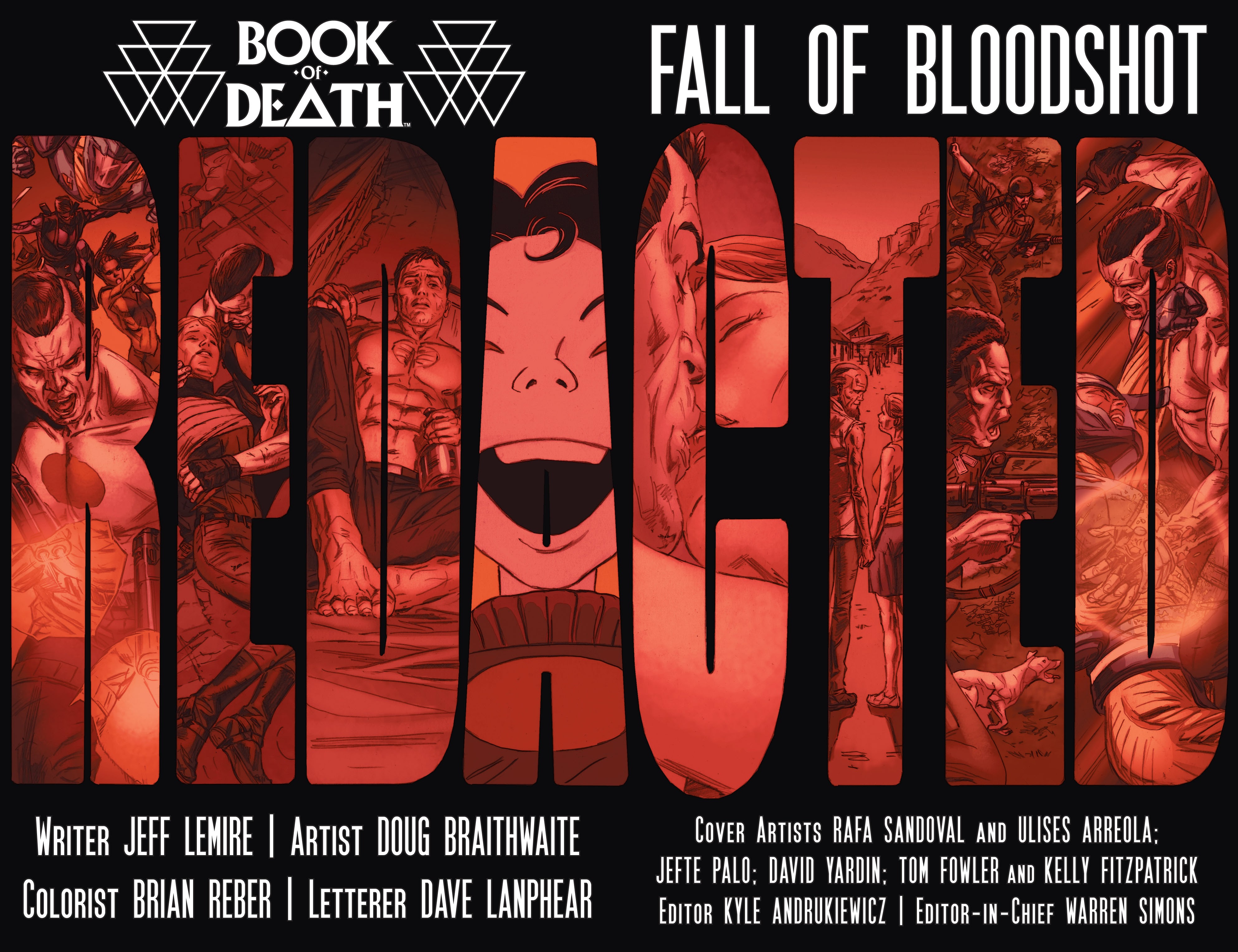 Read online Book of Death: Fall of Bloodshot comic -  Issue # Full - 5
