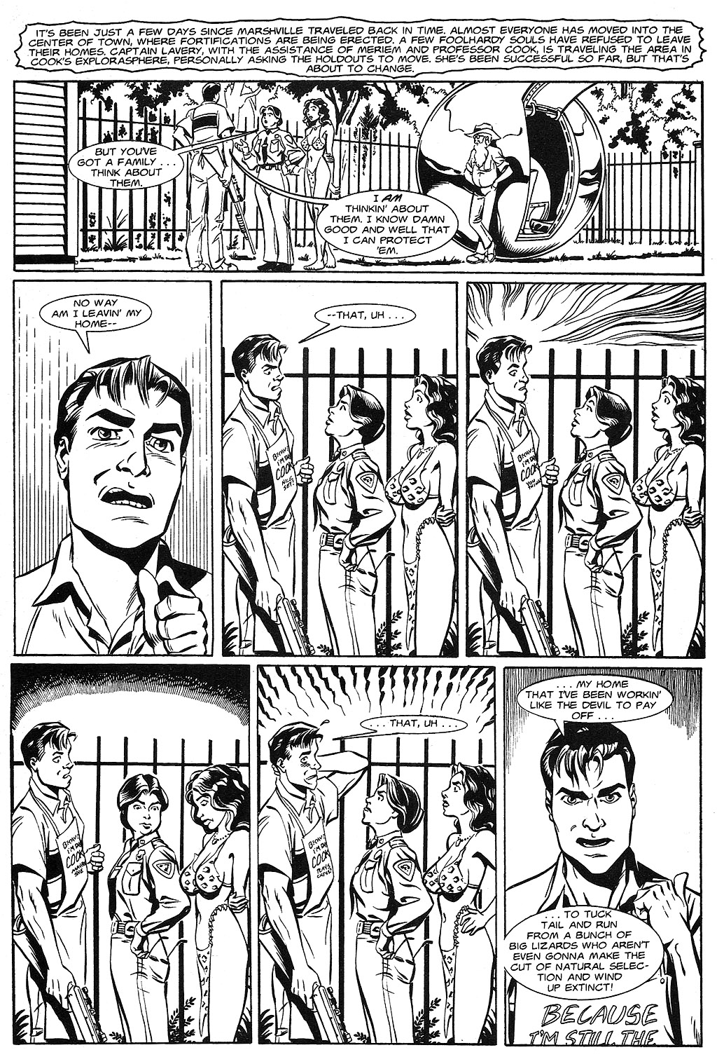 Read online Cavewoman: Missing Link comic -  Issue #2 - 3