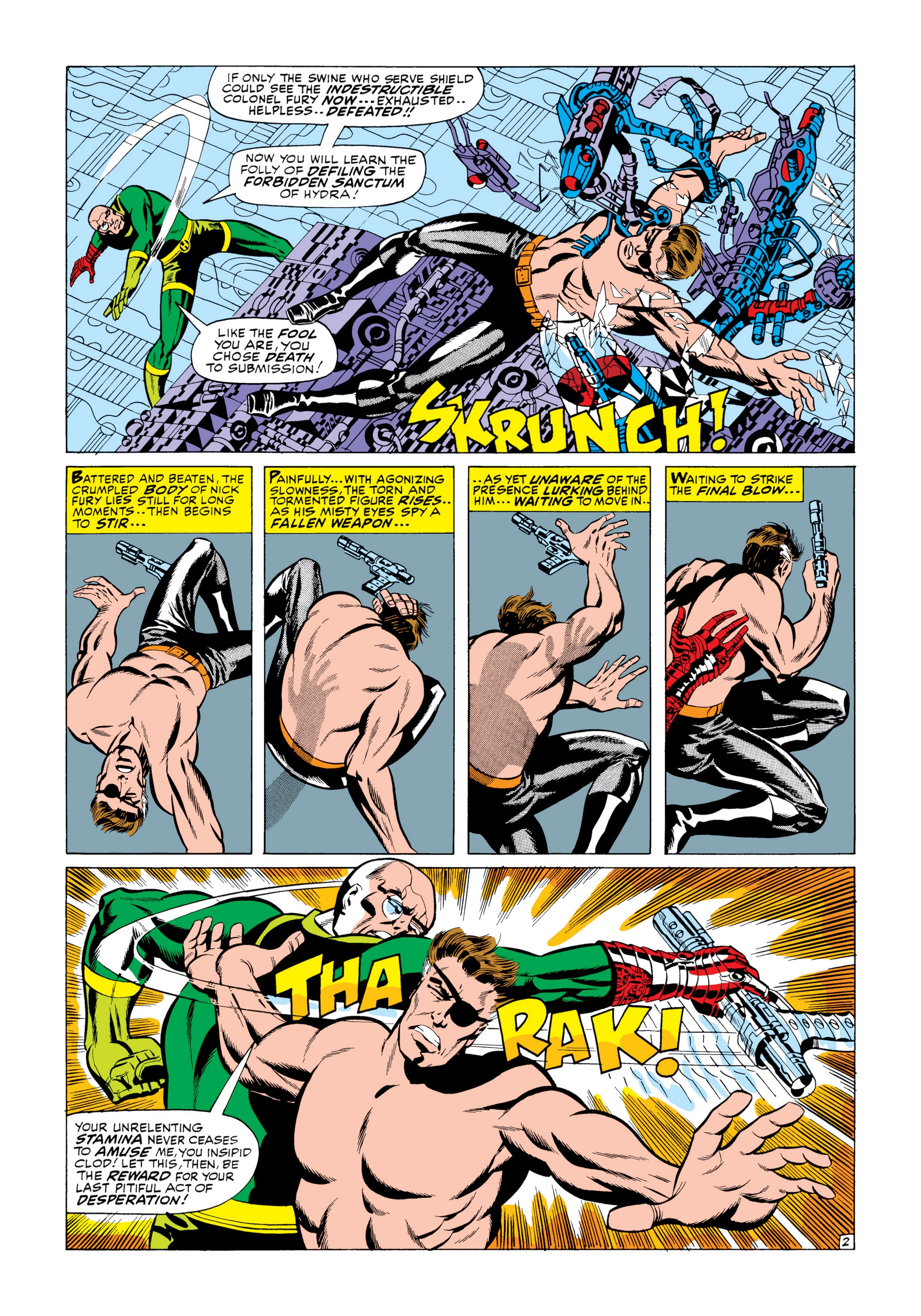 Read online Marvel Masterworks: Nick Fury, Agent of S.H.I.E.L.D. comic -  Issue # TPB 2 (Part 1) - 64