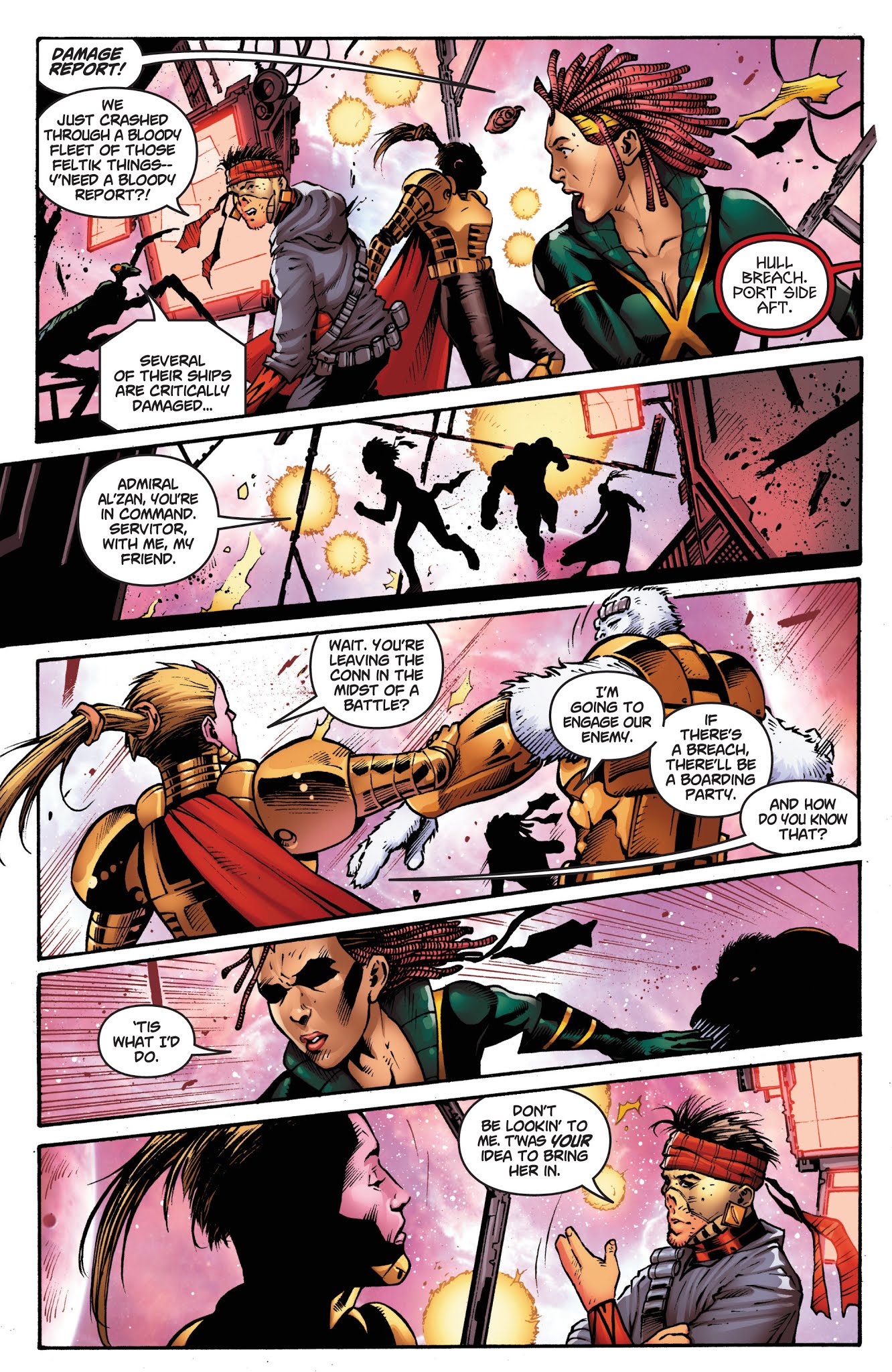 Read online Swashbucklers: The Saga Continues comic -  Issue #3 - 14