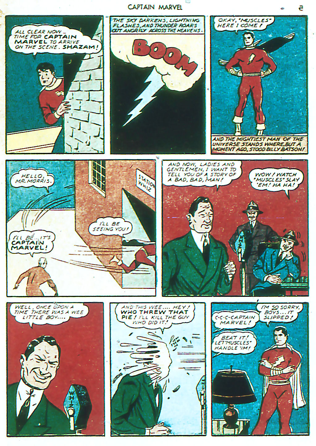 Read online Captain Marvel Adventures comic -  Issue #3 - 8