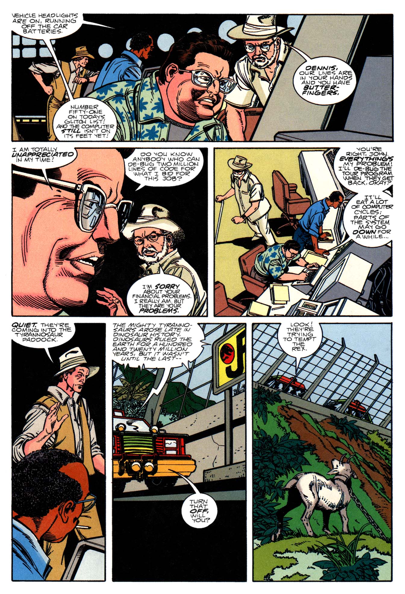 Read online Jurassic Park (1993) comic -  Issue #2 - 26