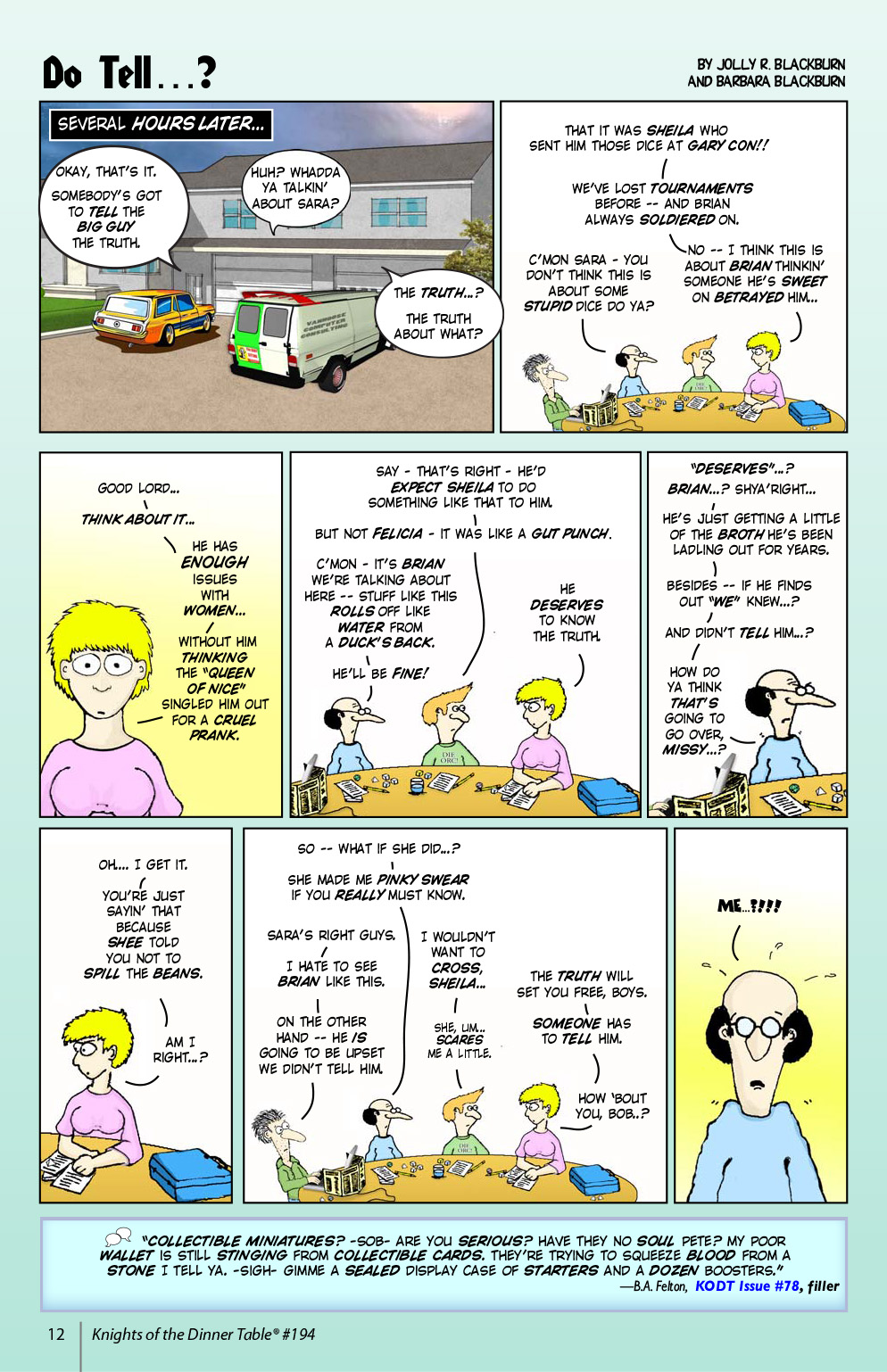 Read online Knights of the Dinner Table comic -  Issue #194 - 14