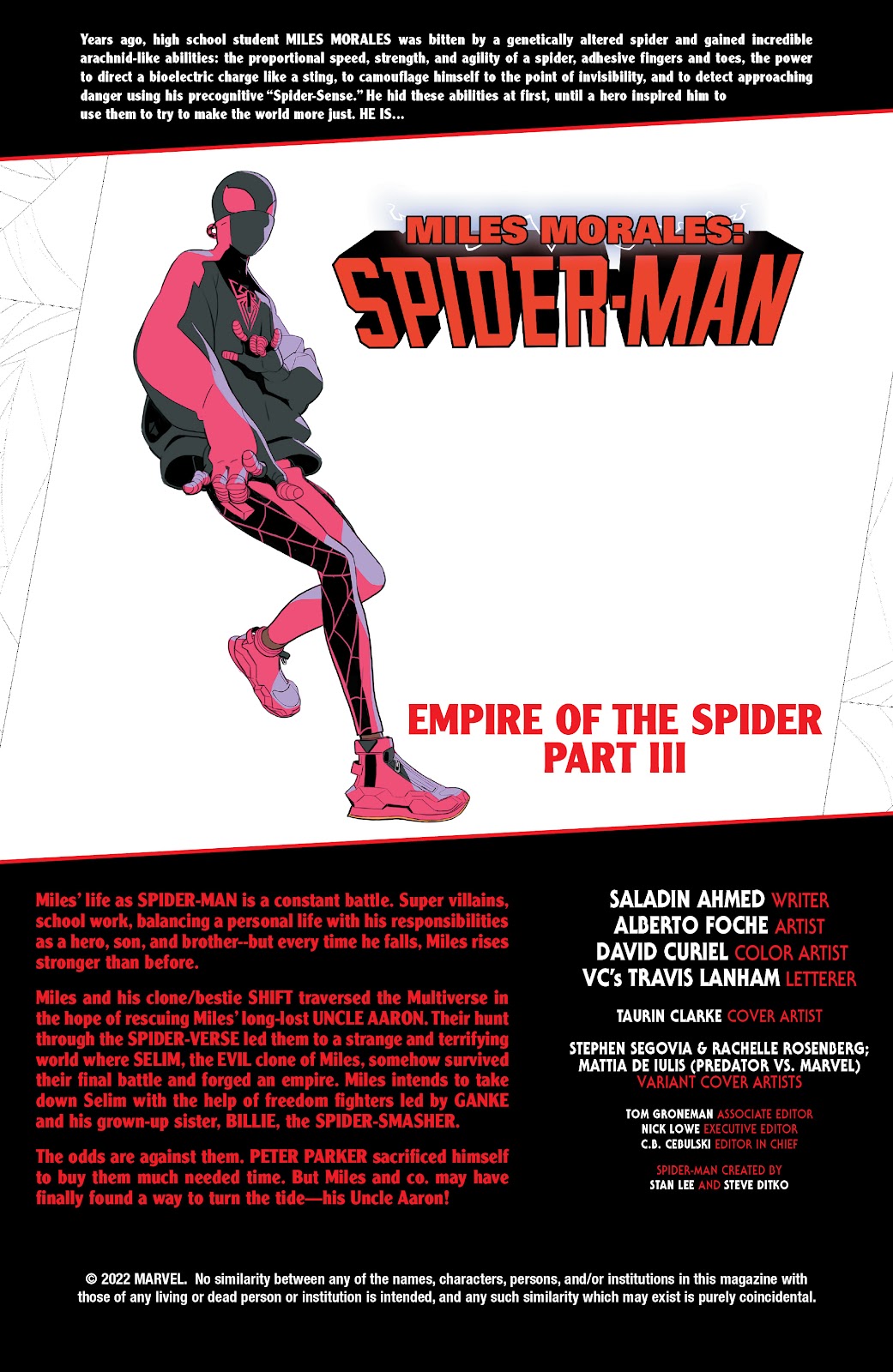 Miles Morales: Spider-Man issue 40 - Page 3