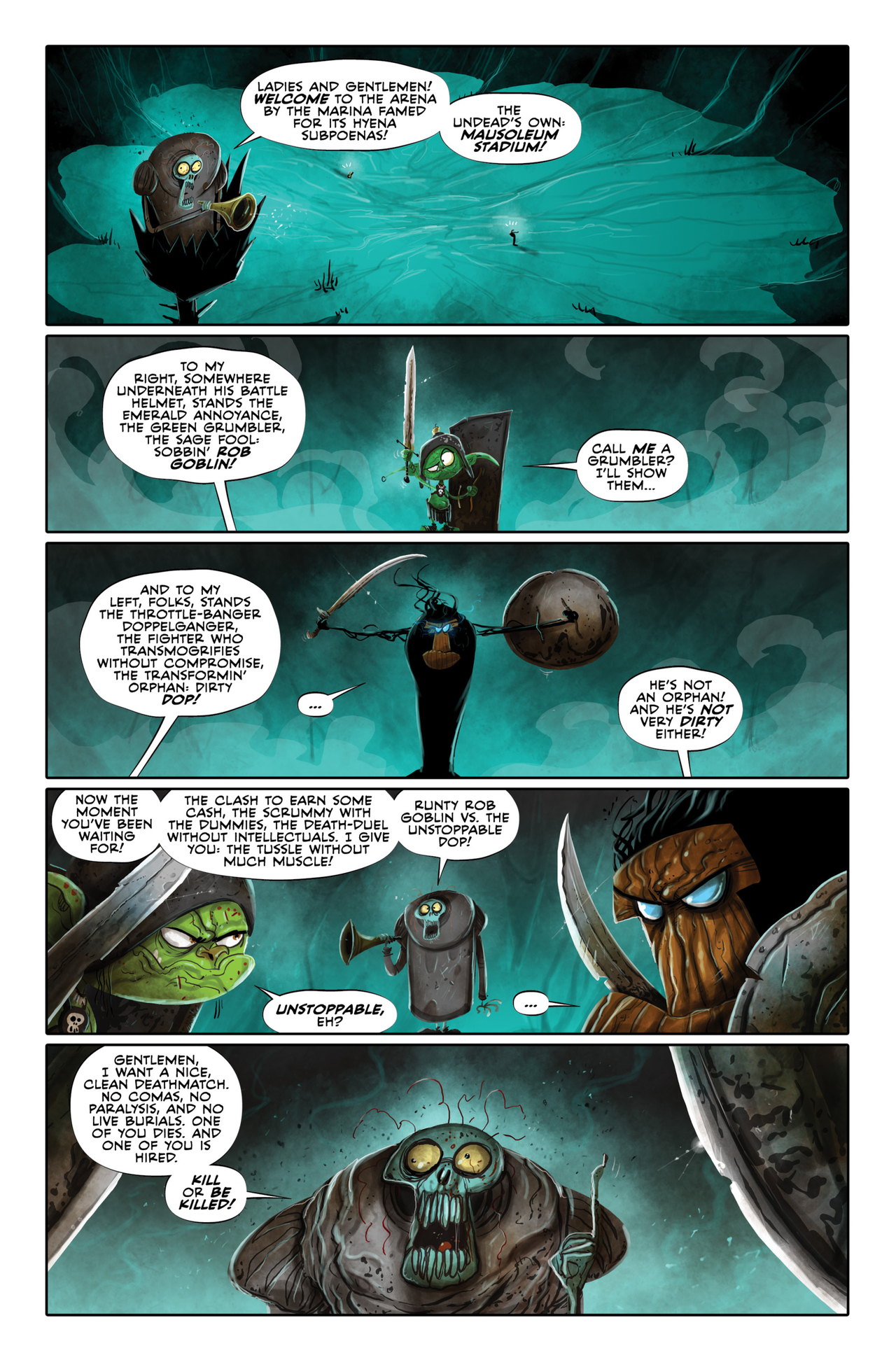 Read online Claim comic -  Issue #4 - 12