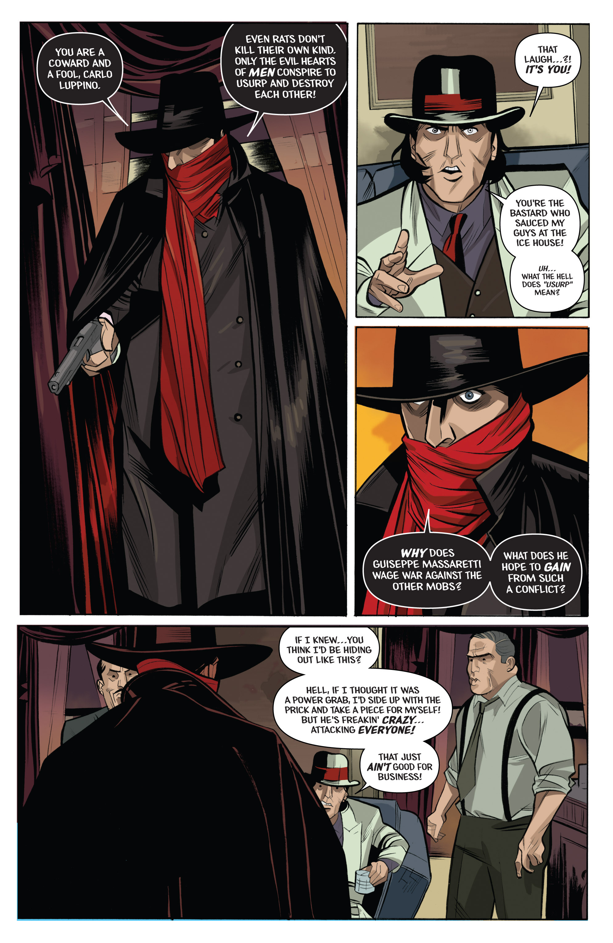 Read online The Shadow: Year One comic -  Issue #4 - 23