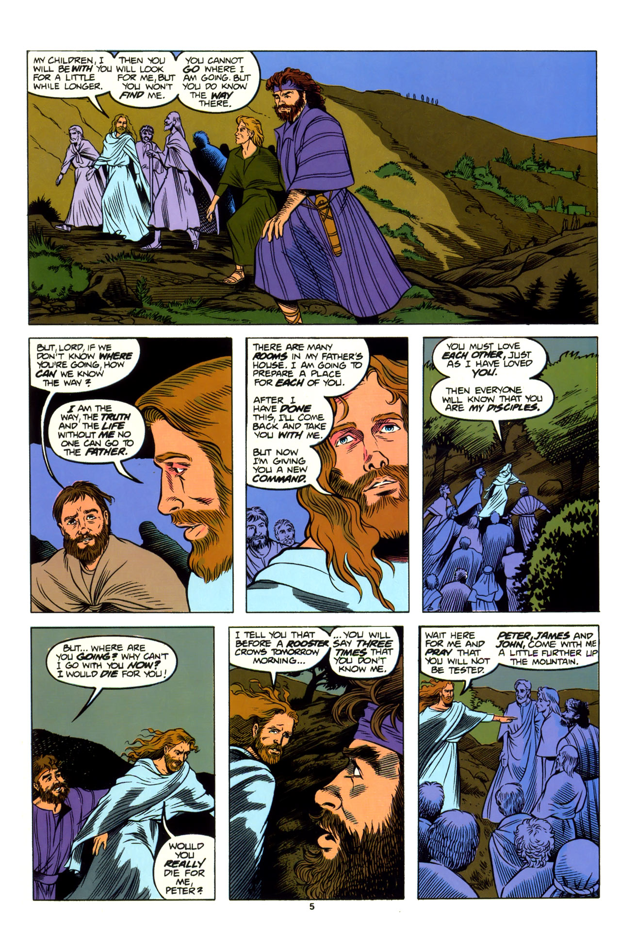 Read online The Life of Christ: The Easter Story comic -  Issue # Full - 7