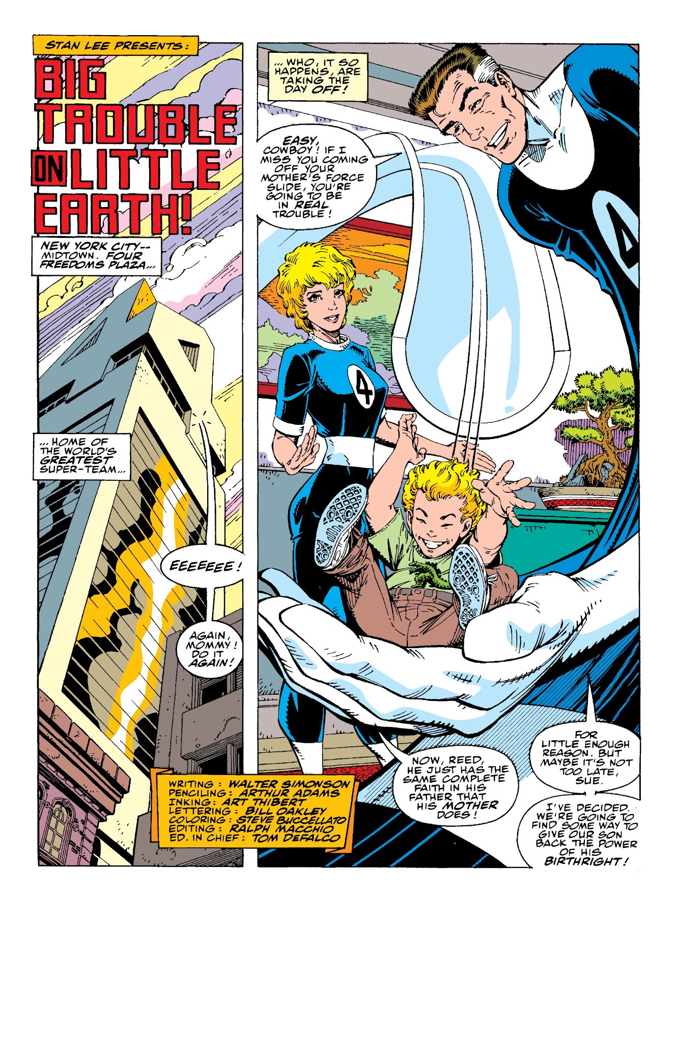 Read online Fantastic Four Visionaries: Walter Simonson comic -  Issue # TPB 3 (Part 1) - 6