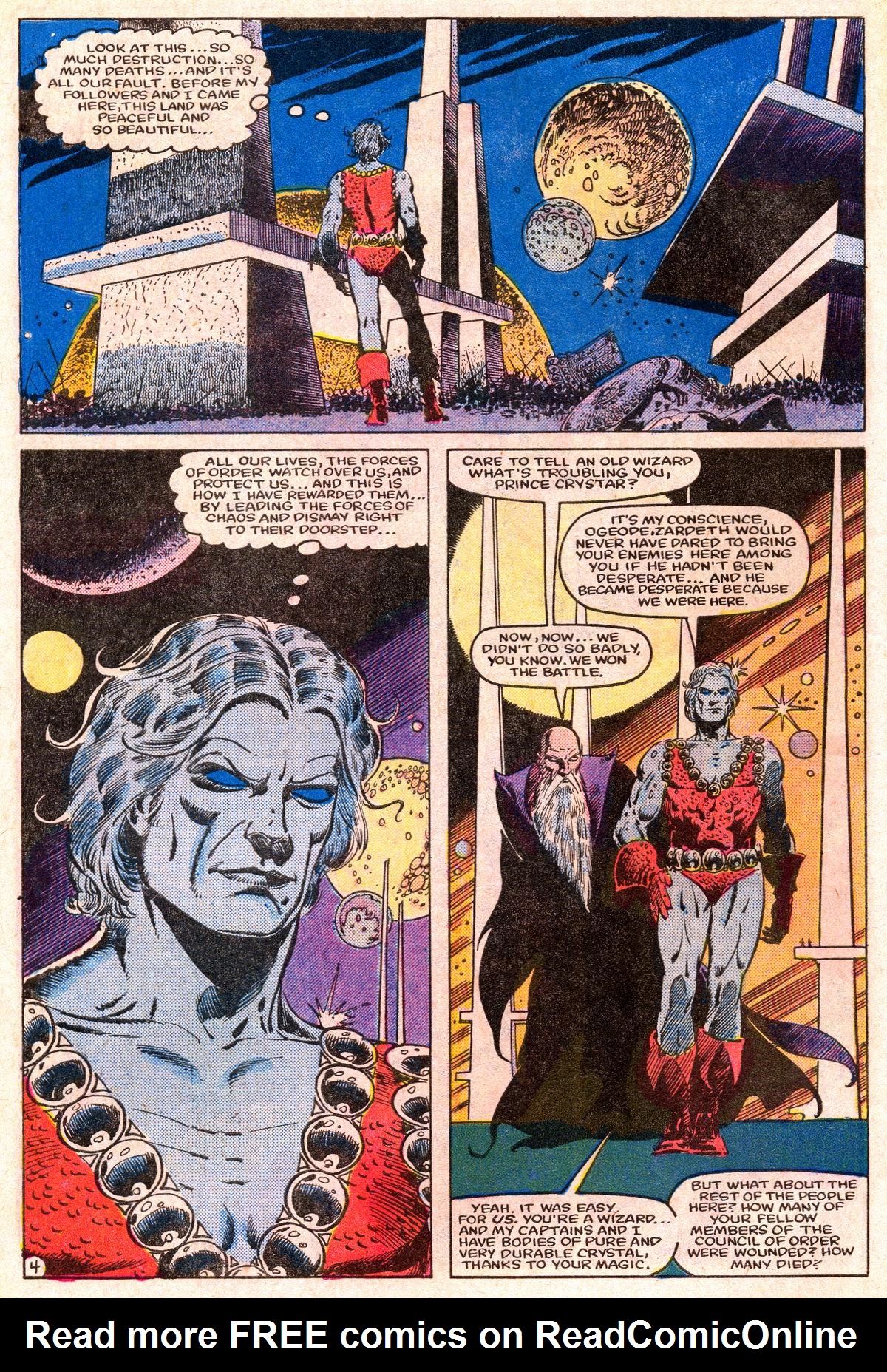 Read online The Saga of Crystar, Crystal Warrior comic -  Issue #10 - 5