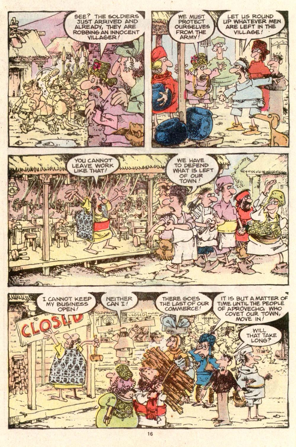 Read online Sergio Aragonés Groo the Wanderer comic -  Issue #37 - 17