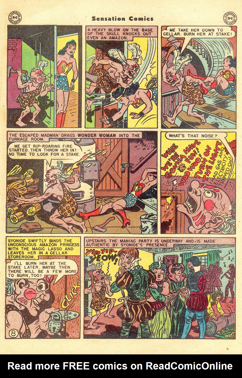 Read online Sensation (Mystery) Comics comic -  Issue #57 - 10