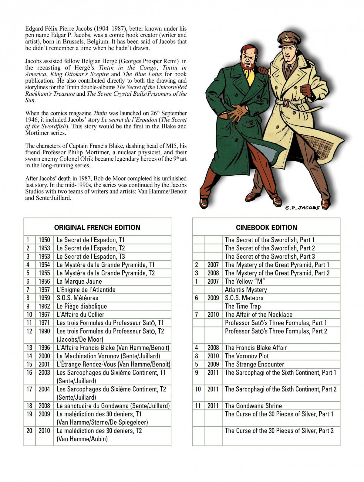 Read online The Adventures of Blake & Mortimer comic -  Issue #9 - 66