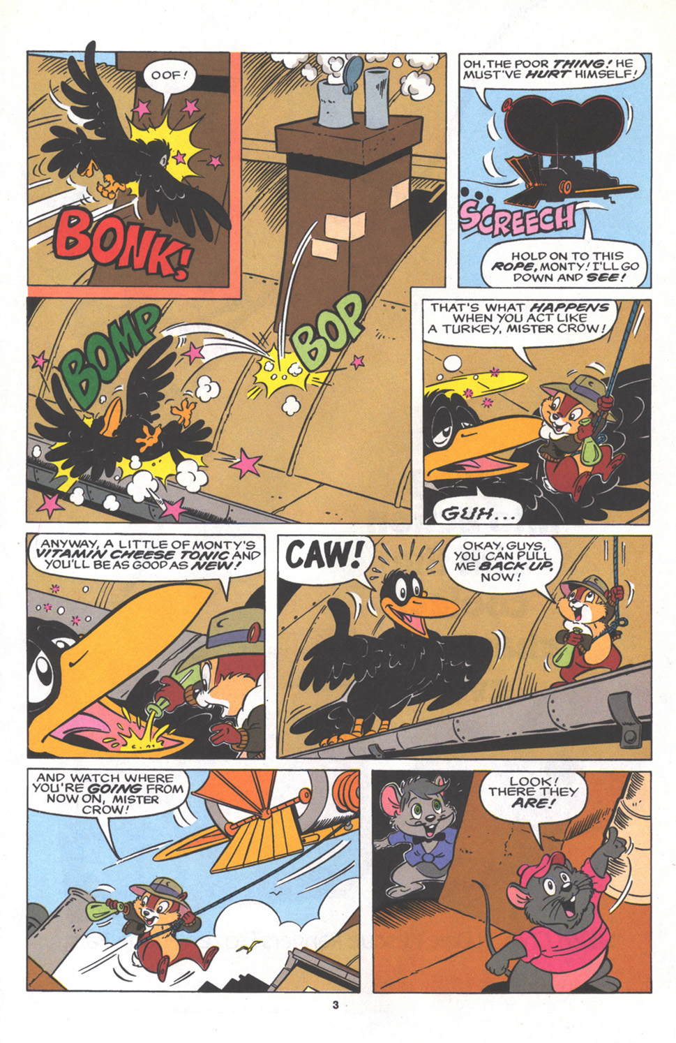 Read online Disney's Chip 'N Dale Rescue Rangers comic -  Issue #14 - 16