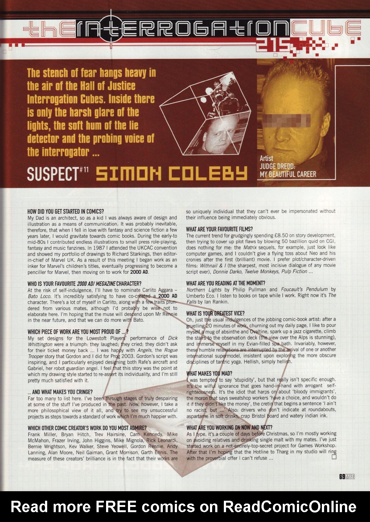 Read online Judge Dredd Megazine (Vol. 5) comic -  Issue #215 - 66