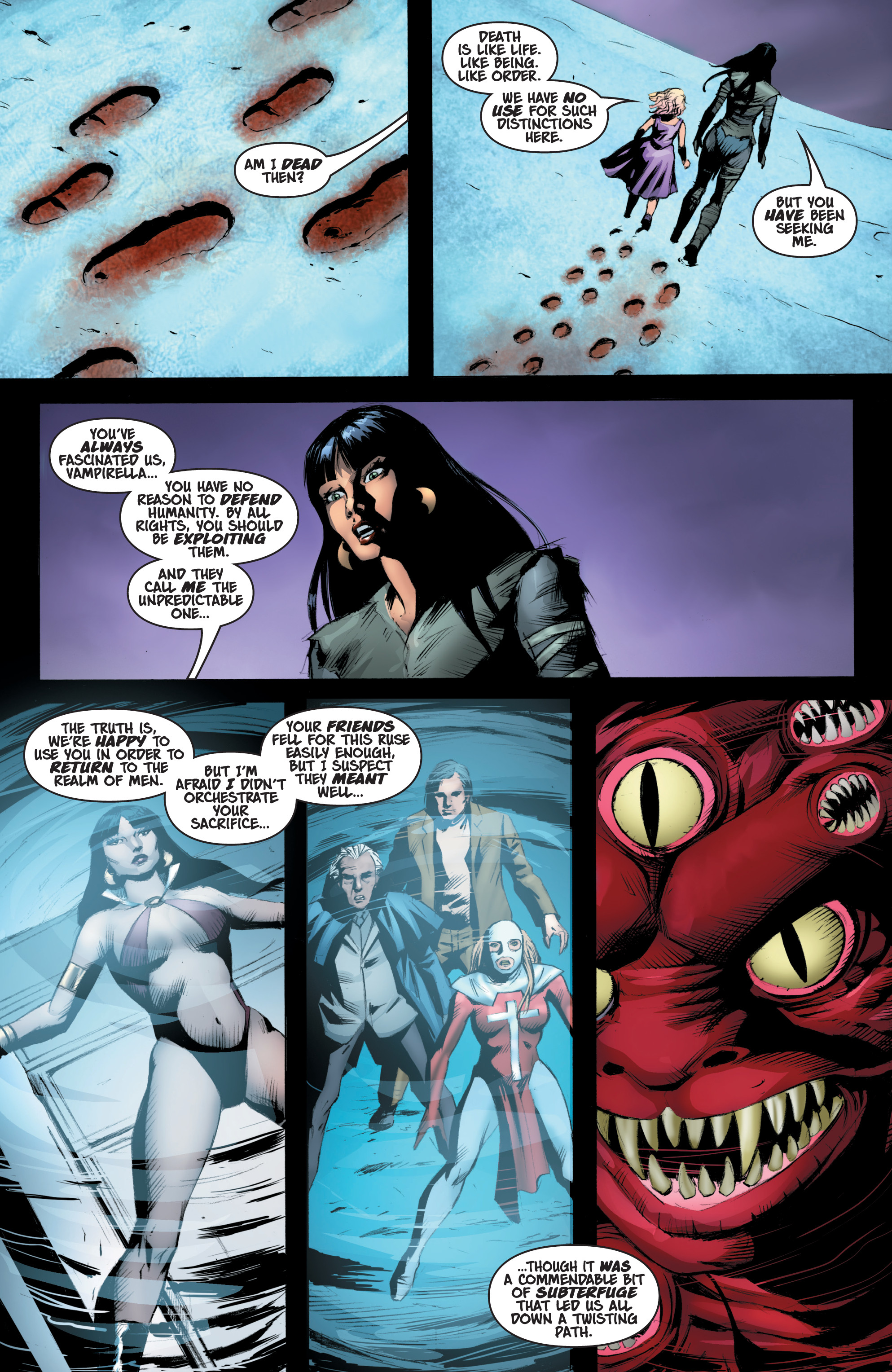Read online Vampirella: The Dynamite Years Omnibus comic -  Issue # TPB 4 (Part 2) - 12