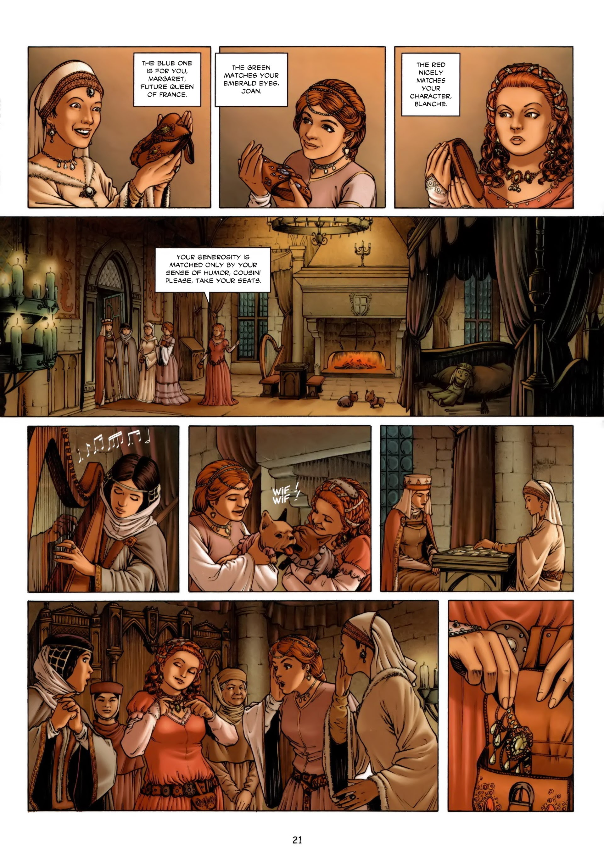 Read online Isabella: She-Wolf of France comic -  Issue #1 - 22