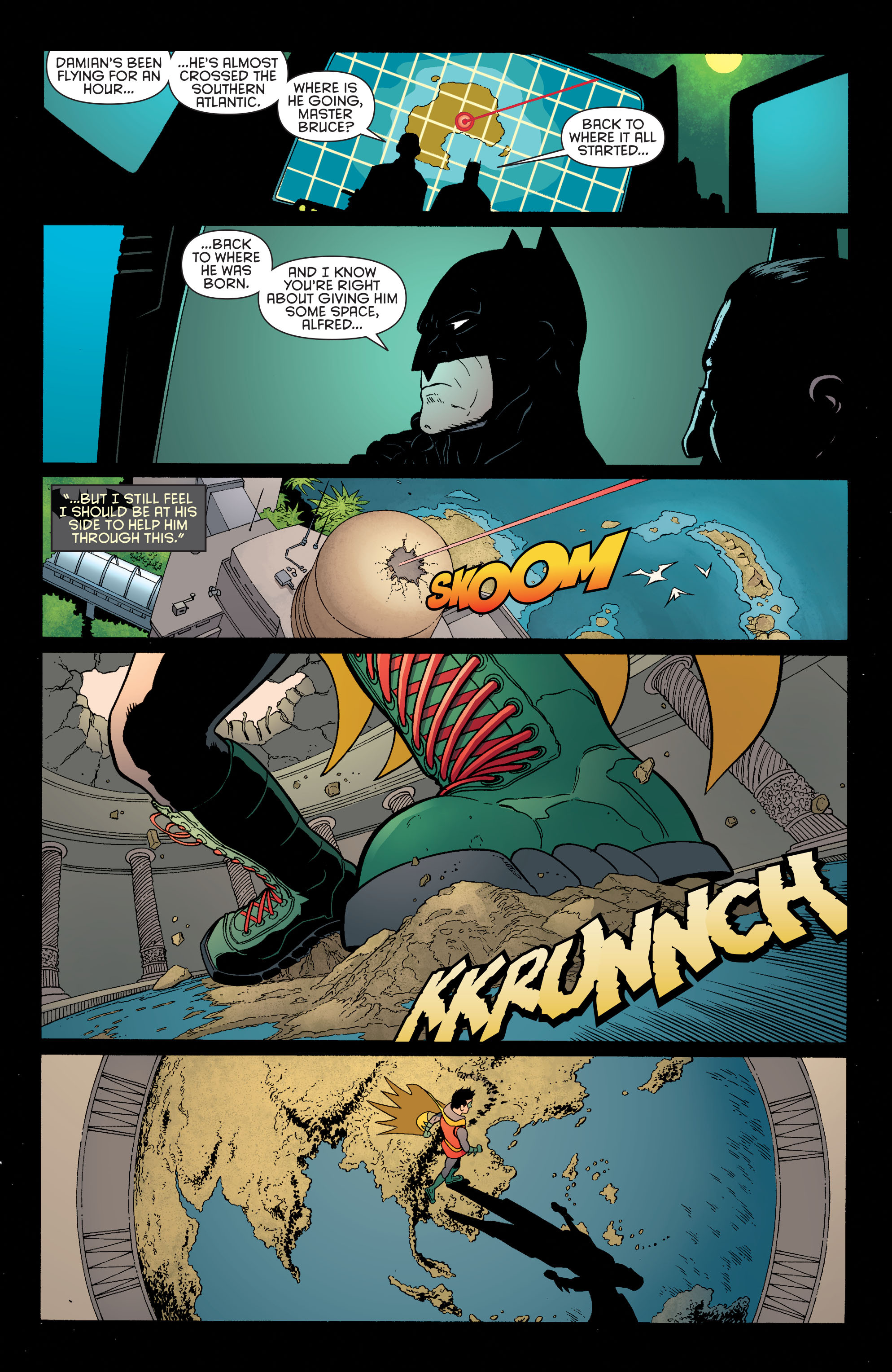 Read online Batman and Robin (2011) comic -  Issue #38 - 15