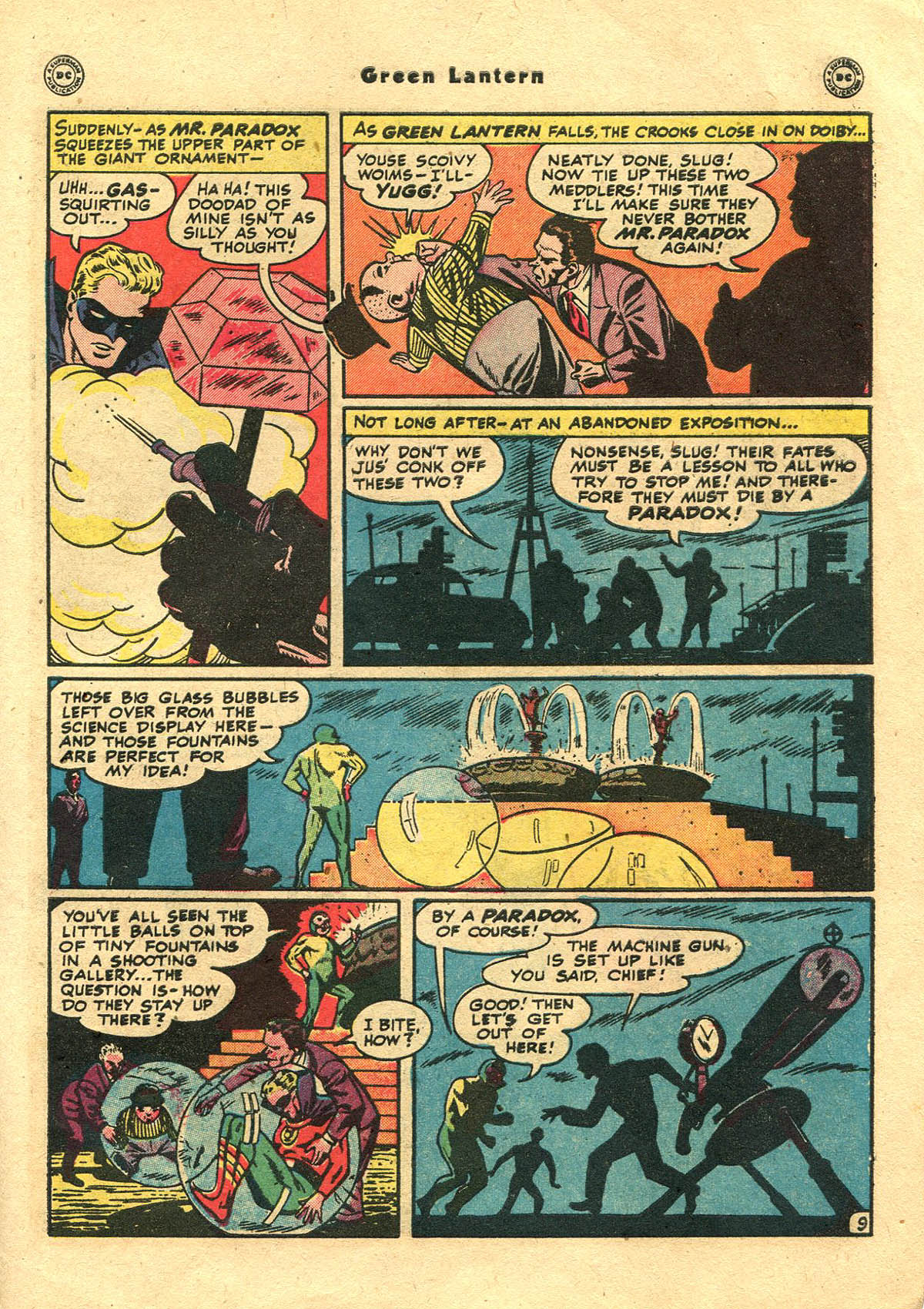 Read online Green Lantern (1941) comic -  Issue #38 - 43
