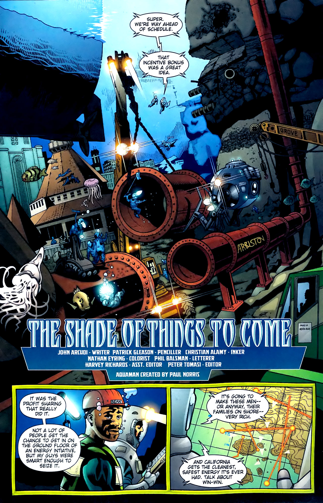 Read online Aquaman (2003) comic -  Issue #32 - 2