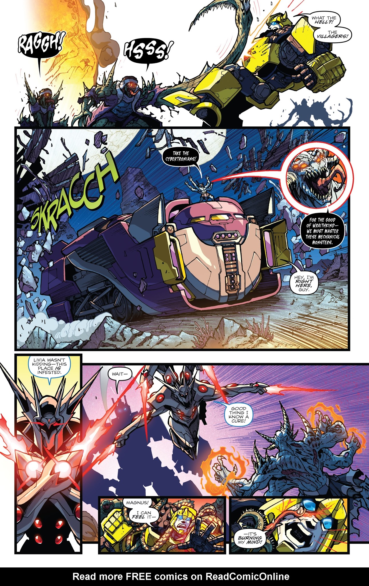 Read online ROM vs. Transformers: Shining Armor comic -  Issue #3 - 20