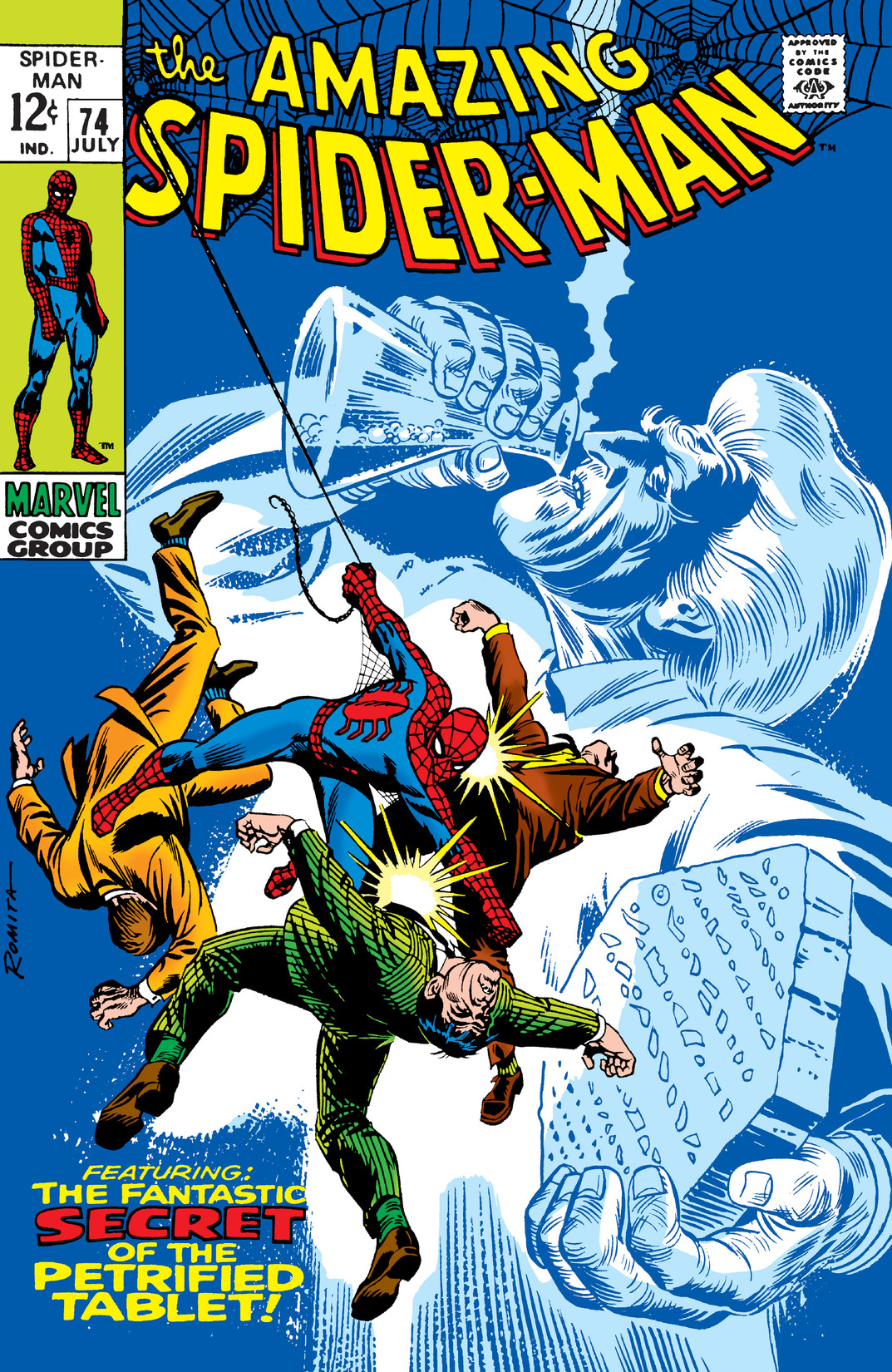 Read online The Amazing Spider-Man (1963) comic -  Issue #74 - 1