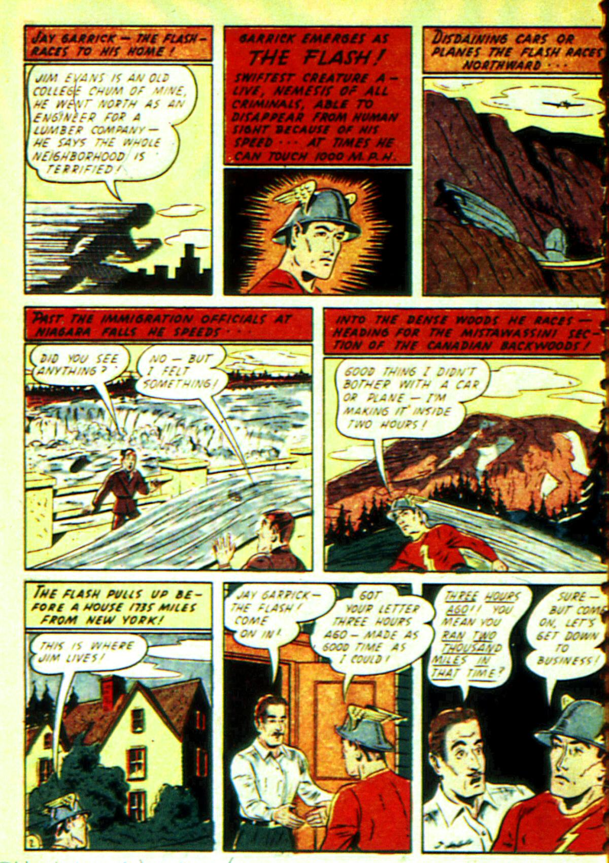 Read online Flash Comics comic -  Issue #9 - 56