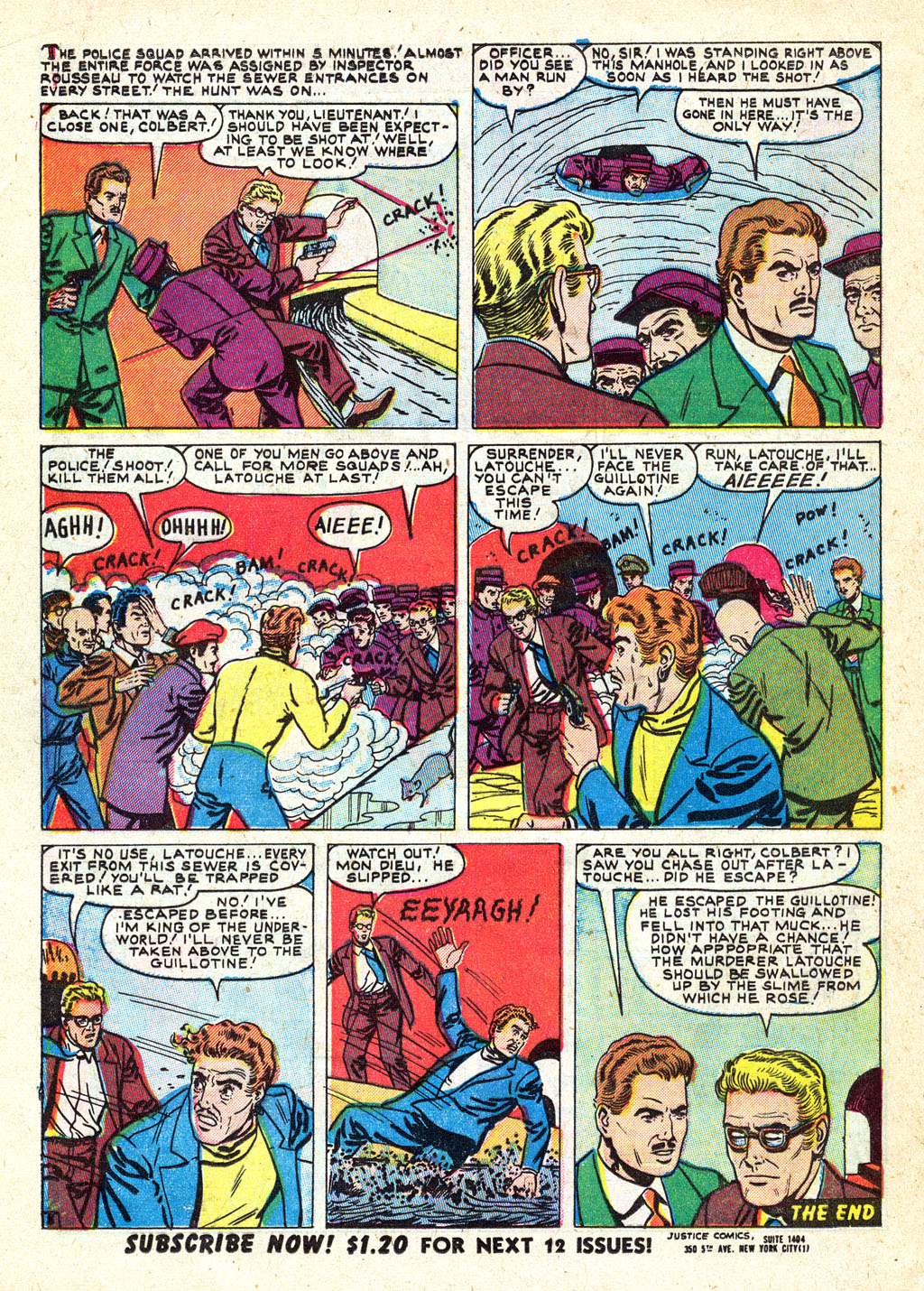 Read online Justice (1947) comic -  Issue #23 - 24