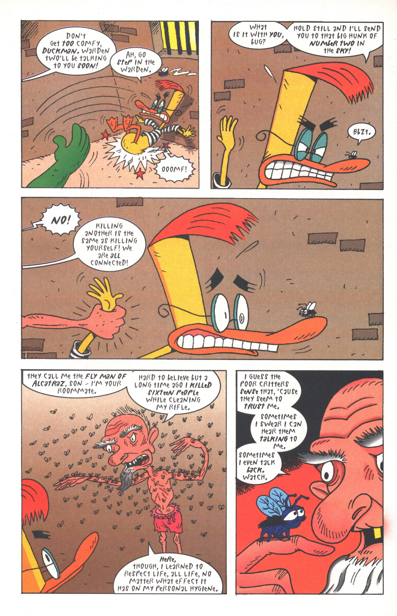 Read online Duckman : The Mob Frog Saga comic -  Issue #3 - 8