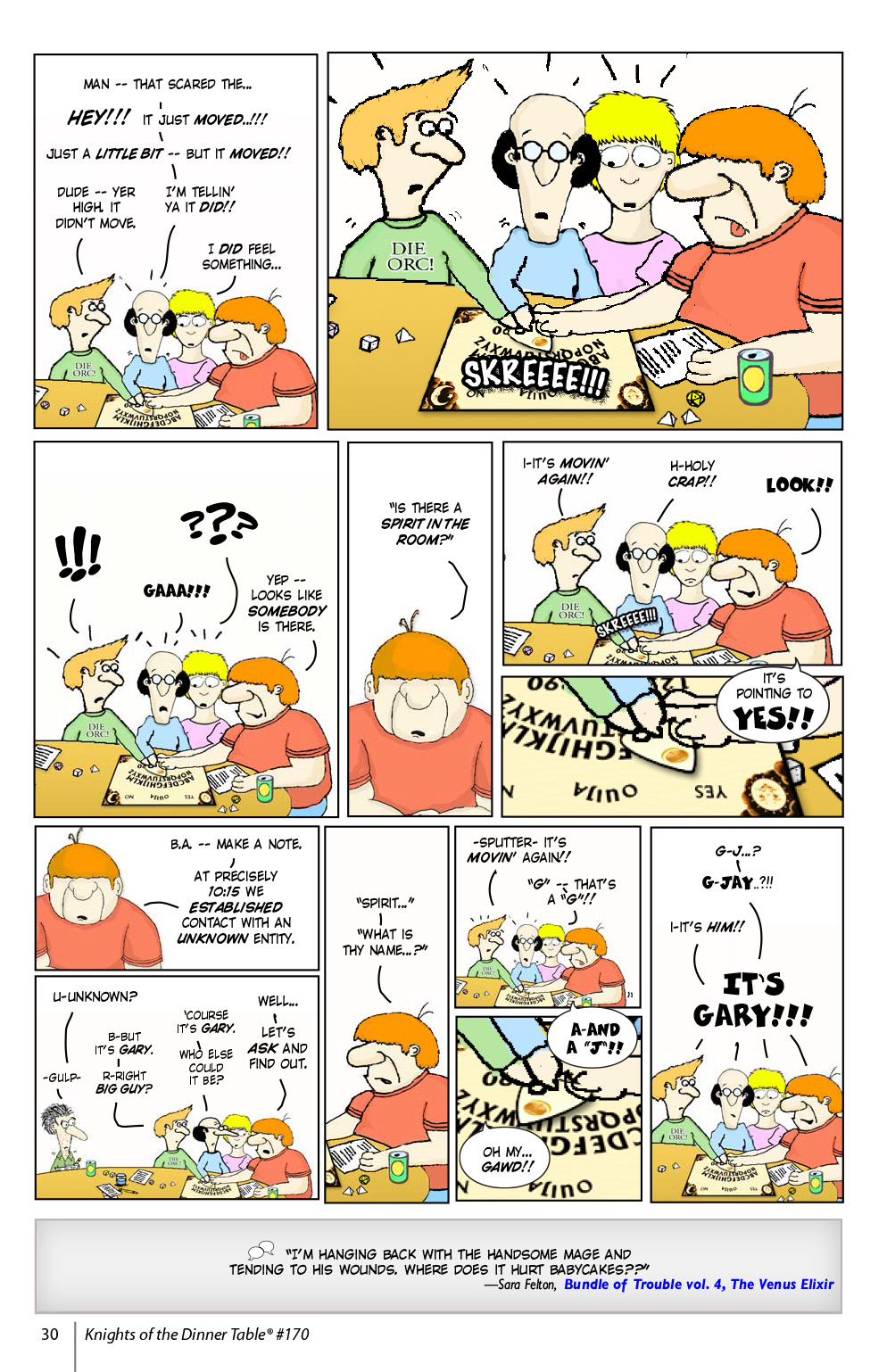 Read online Knights of the Dinner Table comic -  Issue #170 - 32