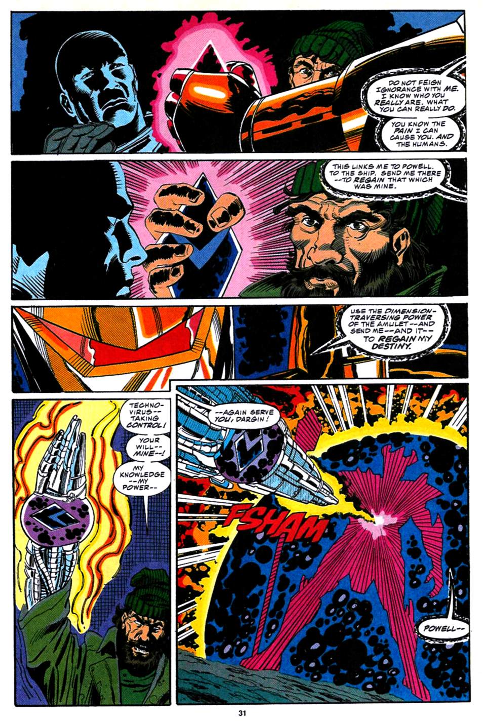 Read online Darkhawk (1991) comic -  Issue #25 - 24