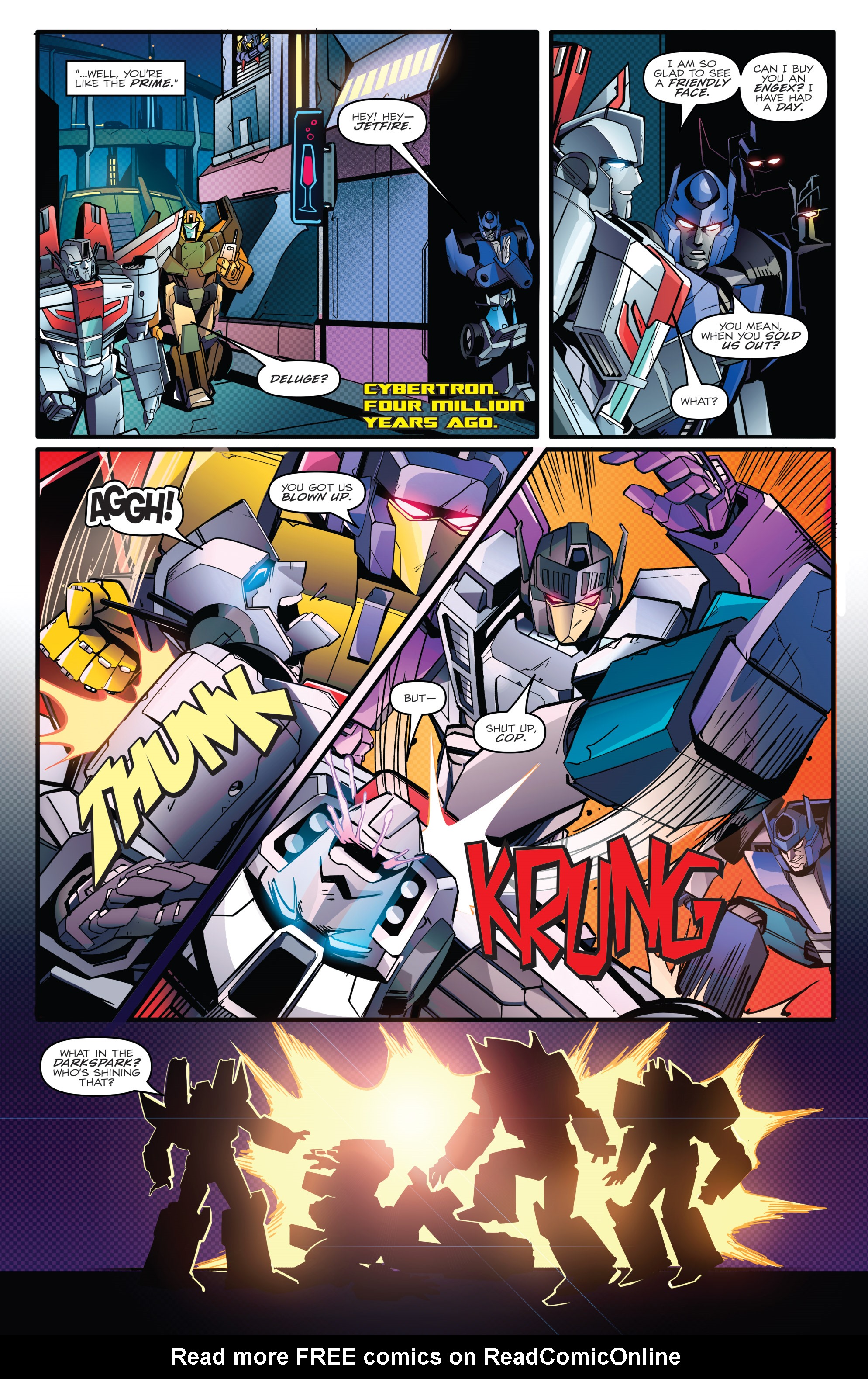 Read online Optimus Prime comic -  Issue #7 - 18