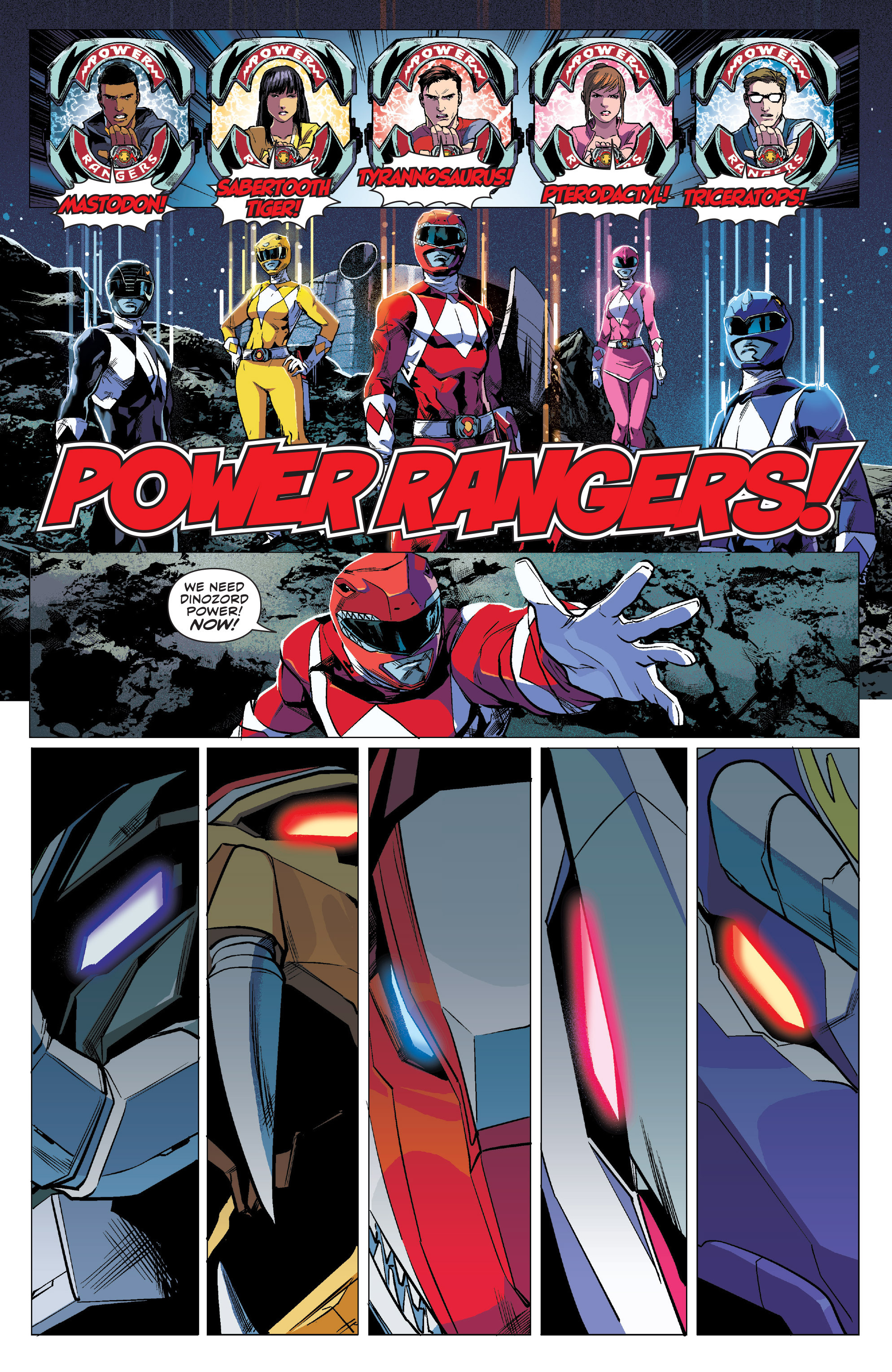 Read online Mighty Morphin Power Rangers comic -  Issue #4 - 5